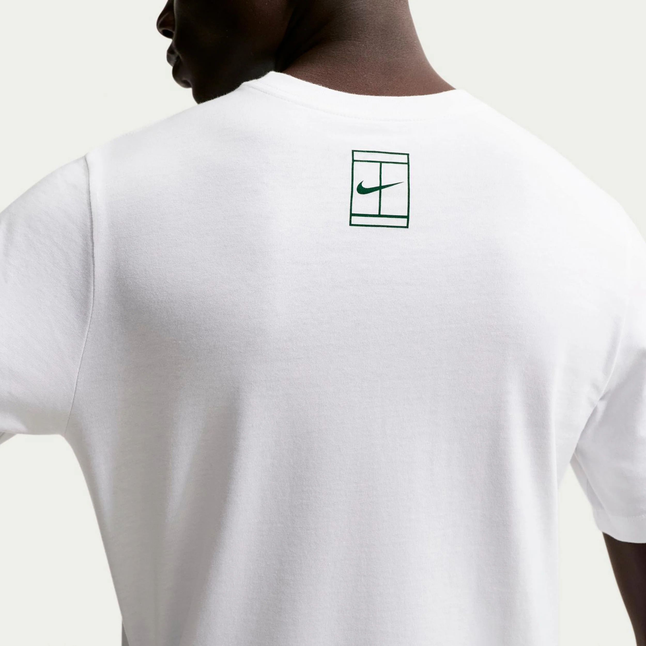 Court Love T-Shirt Herren - weiß - Image 4