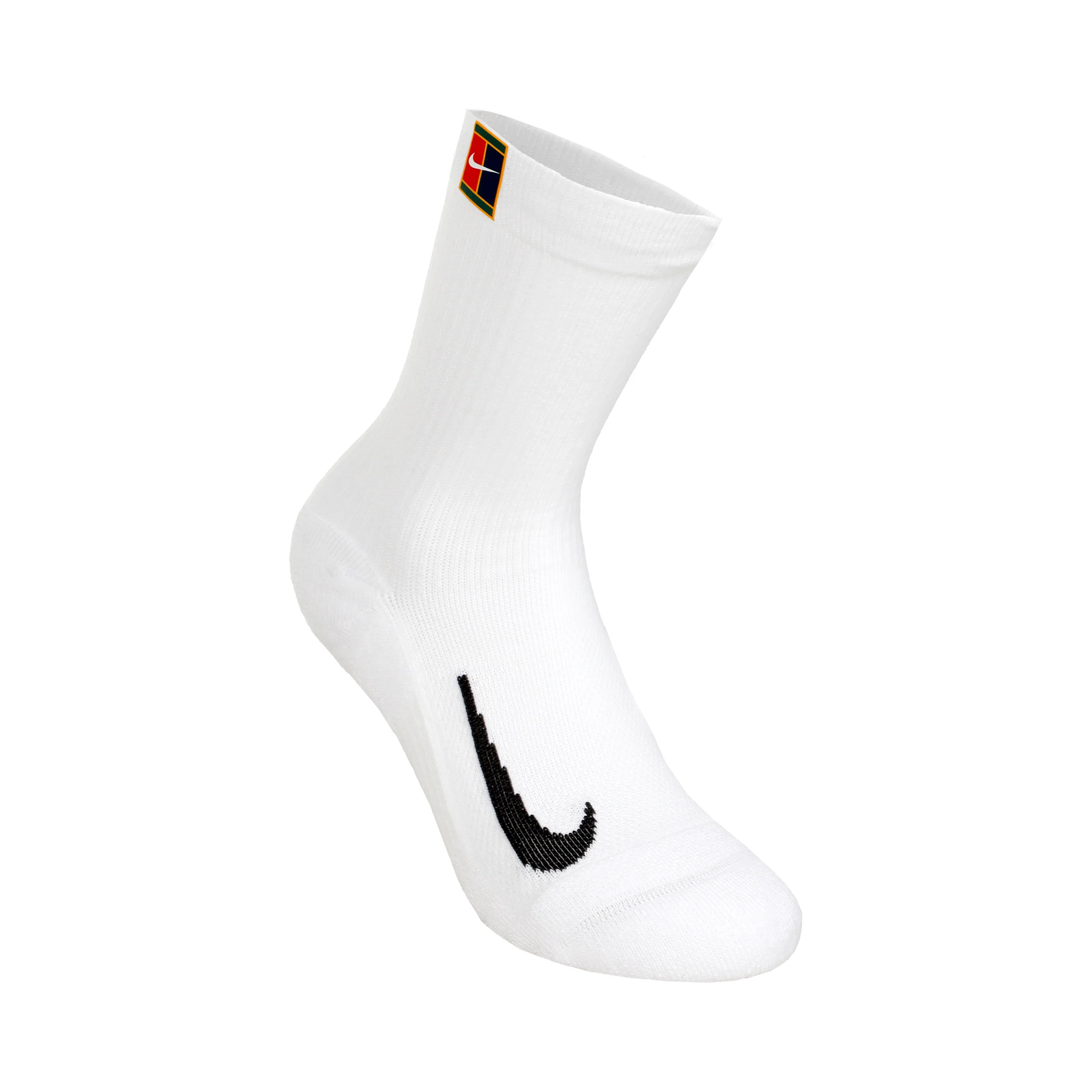 Court Multiplier Cushioned Tennissocken 2er Pack-Weiß,Schwarz - Image 3