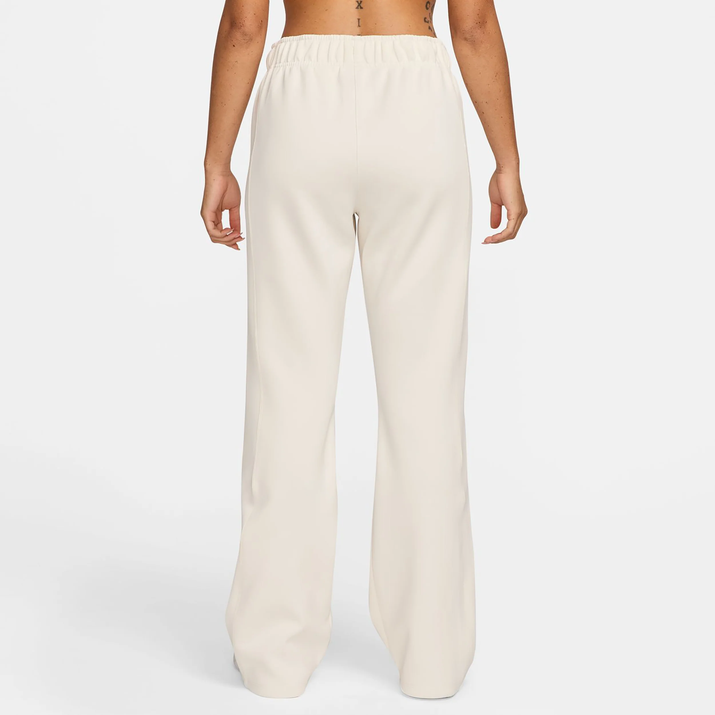 Court Polyknit High Rise Trainingshose Damen-Creme - Image 5