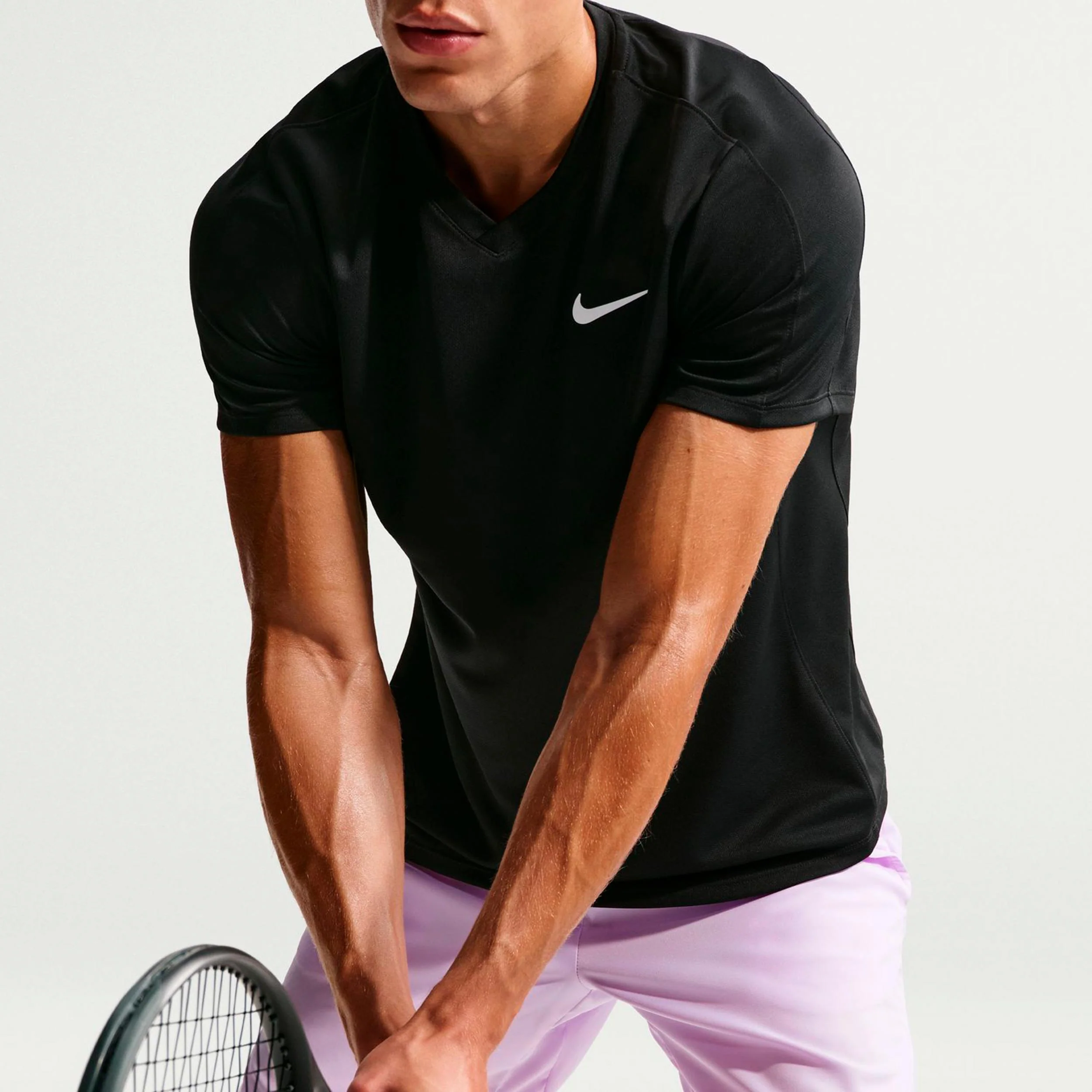 Court Victory Dri-Fit 7in Shorts Herren - flieder, schwarz - Image 4