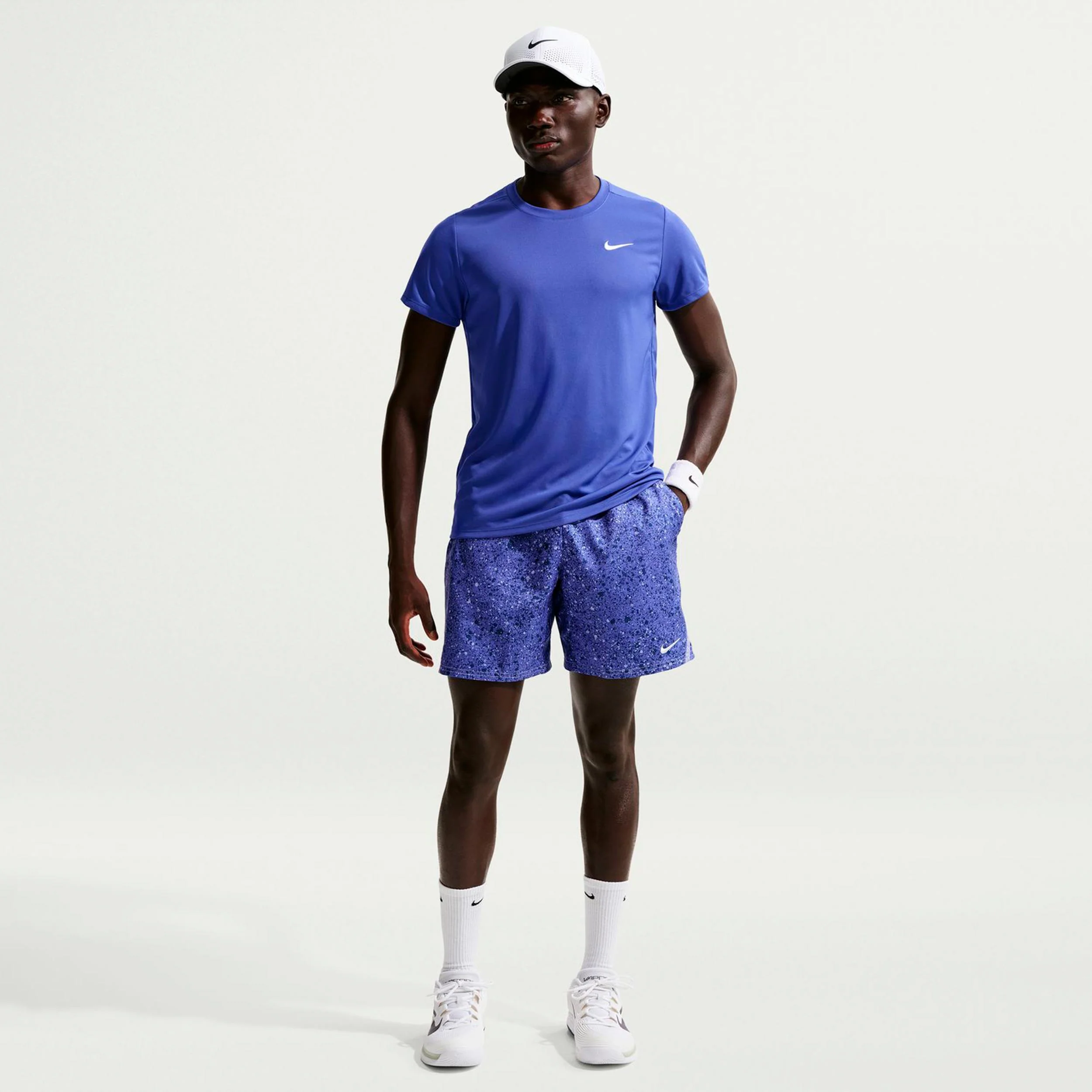 Court Victory Dry T-Shirt Herren-blau - Image 2