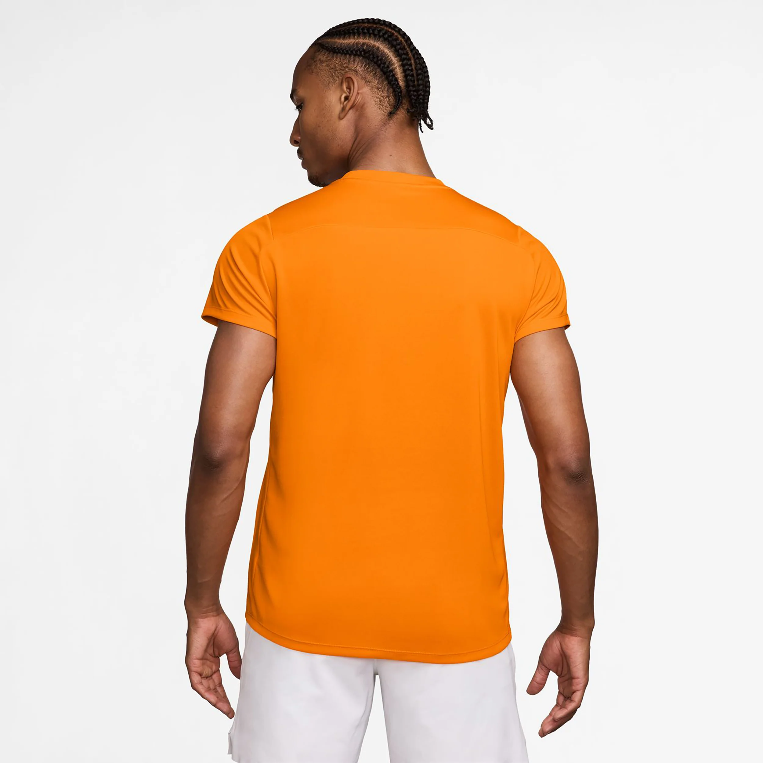 Court Victory Dry T-Shirt Herren - orange, weiß - Image 2