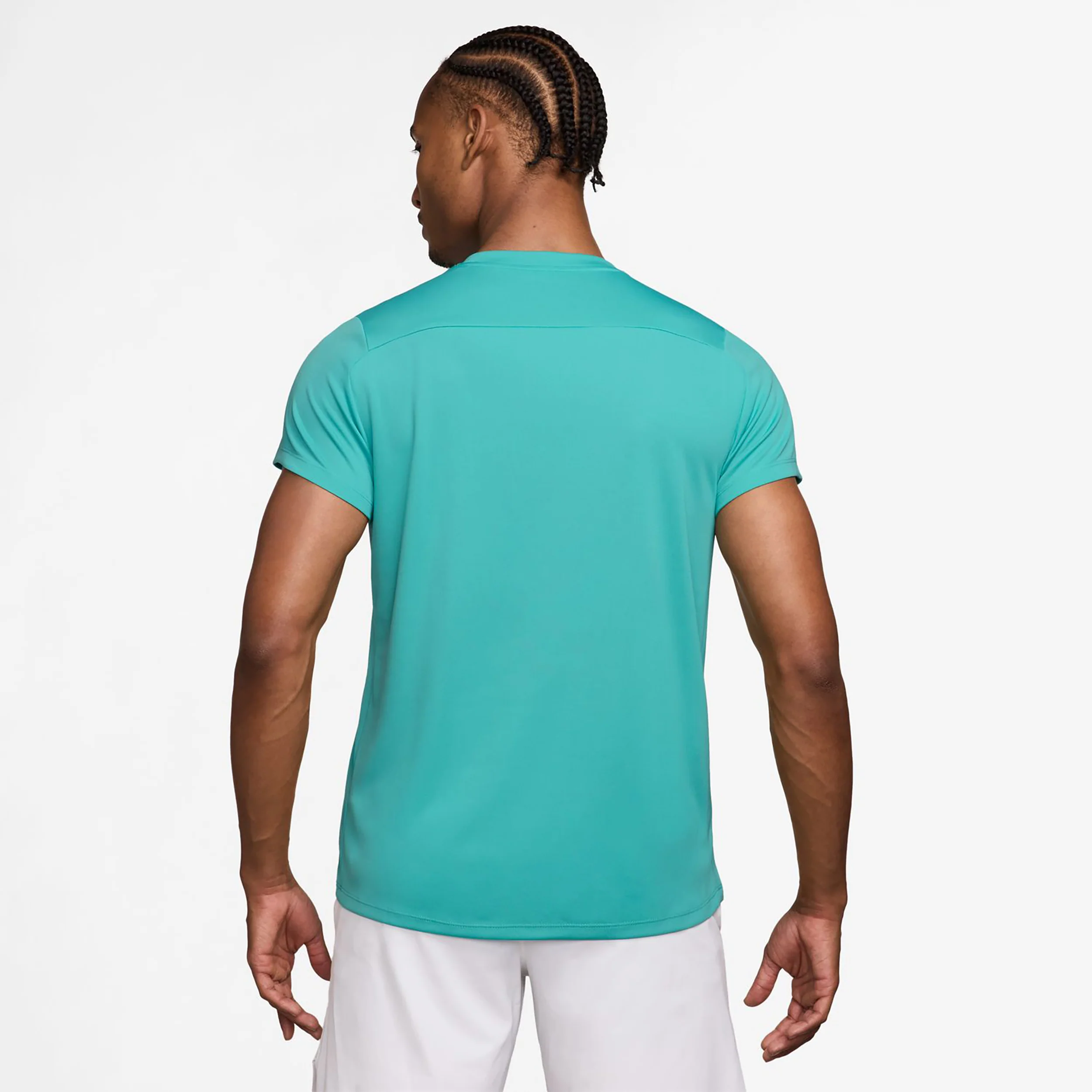 Court Victory Dry T-Shirt Herren - türkis, weiß - Image 2