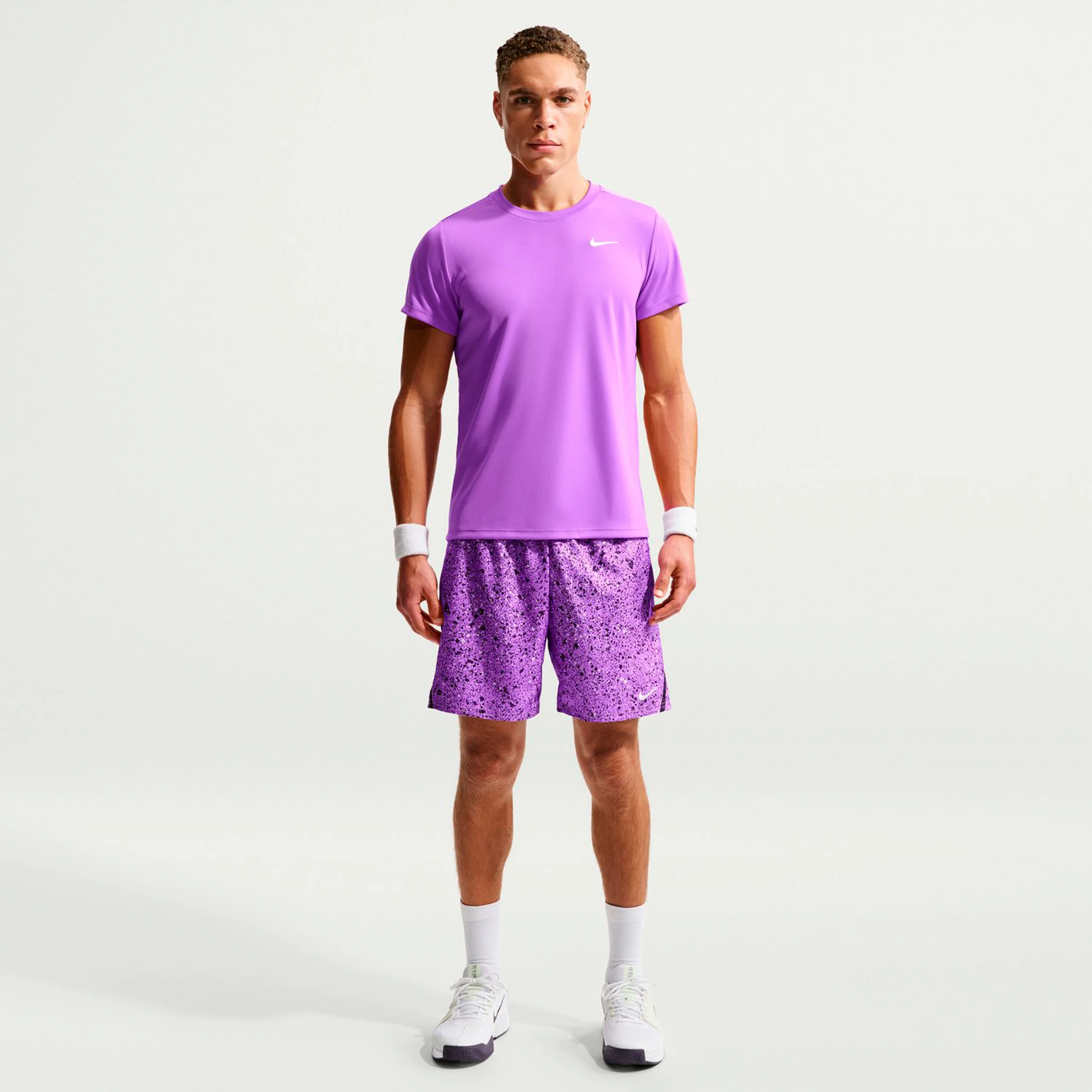 Court Victory Dry T-Shirt Herren - violett - Image 2