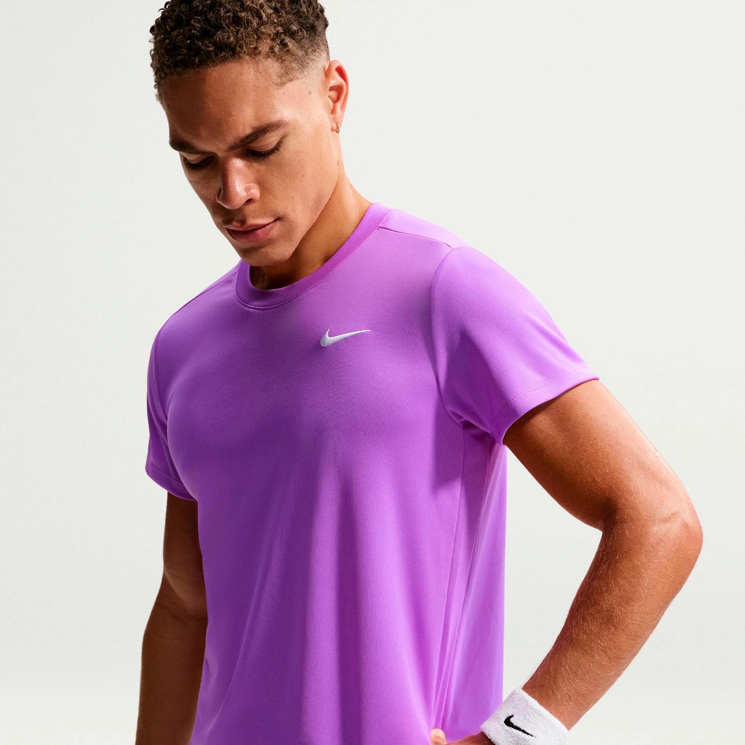 Court Victory Dry T-Shirt Herren - violett - Image 4