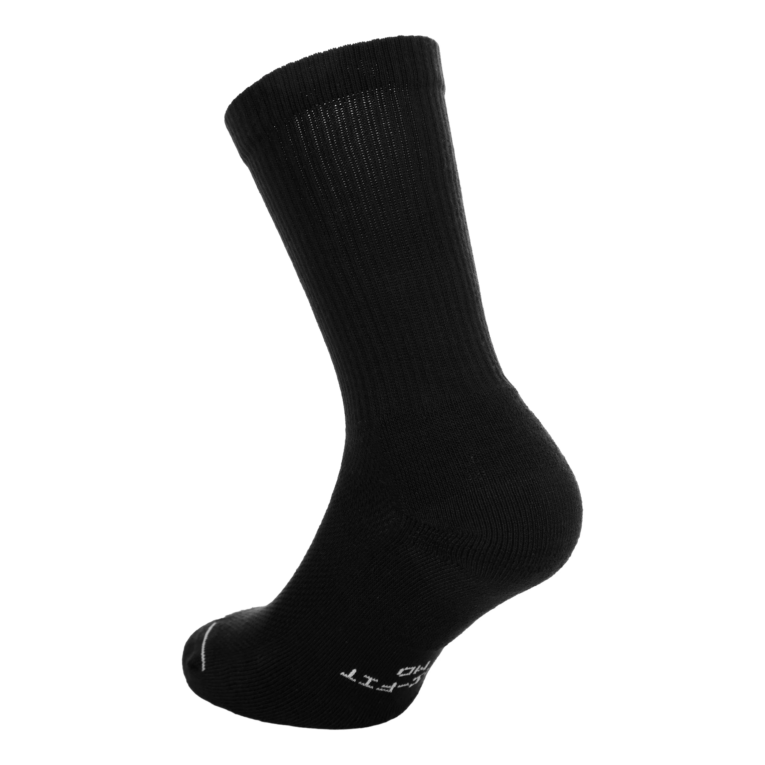 Crew Tennissocken 3er Pack Unisex - schwarz - Image 4