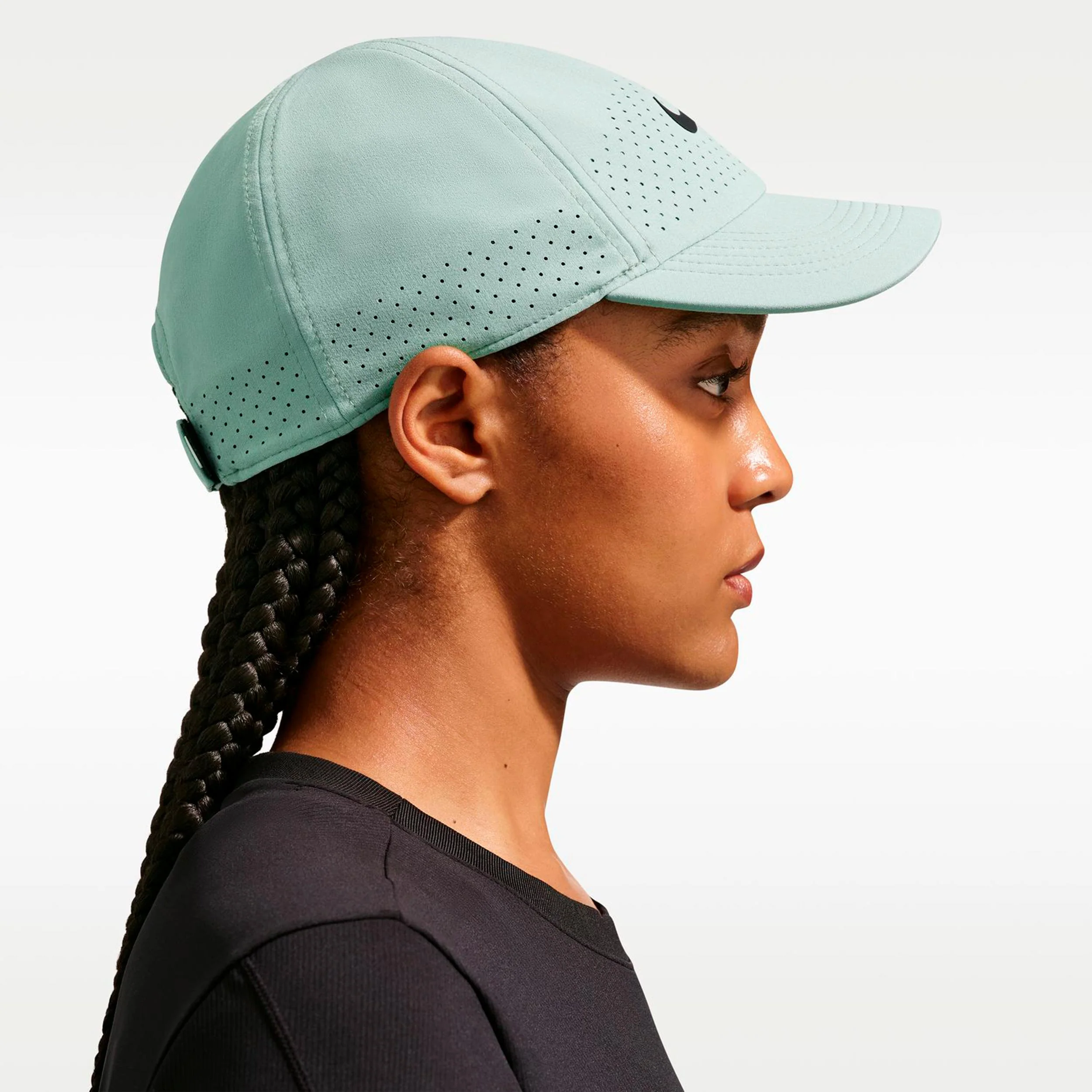 Dri-Fit Advantage Club Cap Unisex - graugrün, schwarz - Image 4