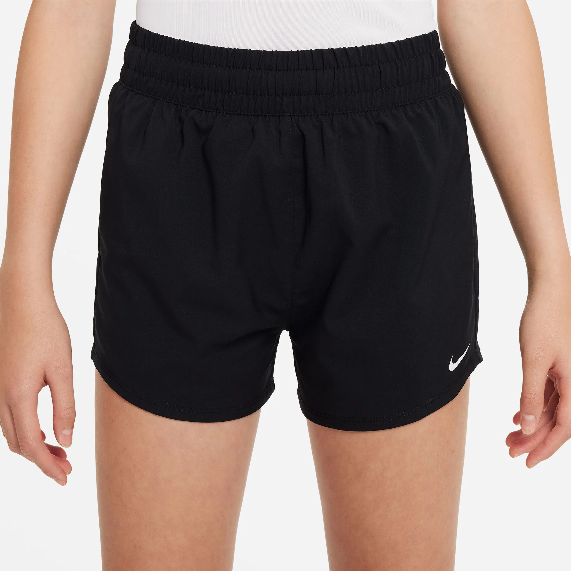 Dri-Fit Big Kids High Waisted Woven Shorts MĂ€dchen-Schwarz - Image 4