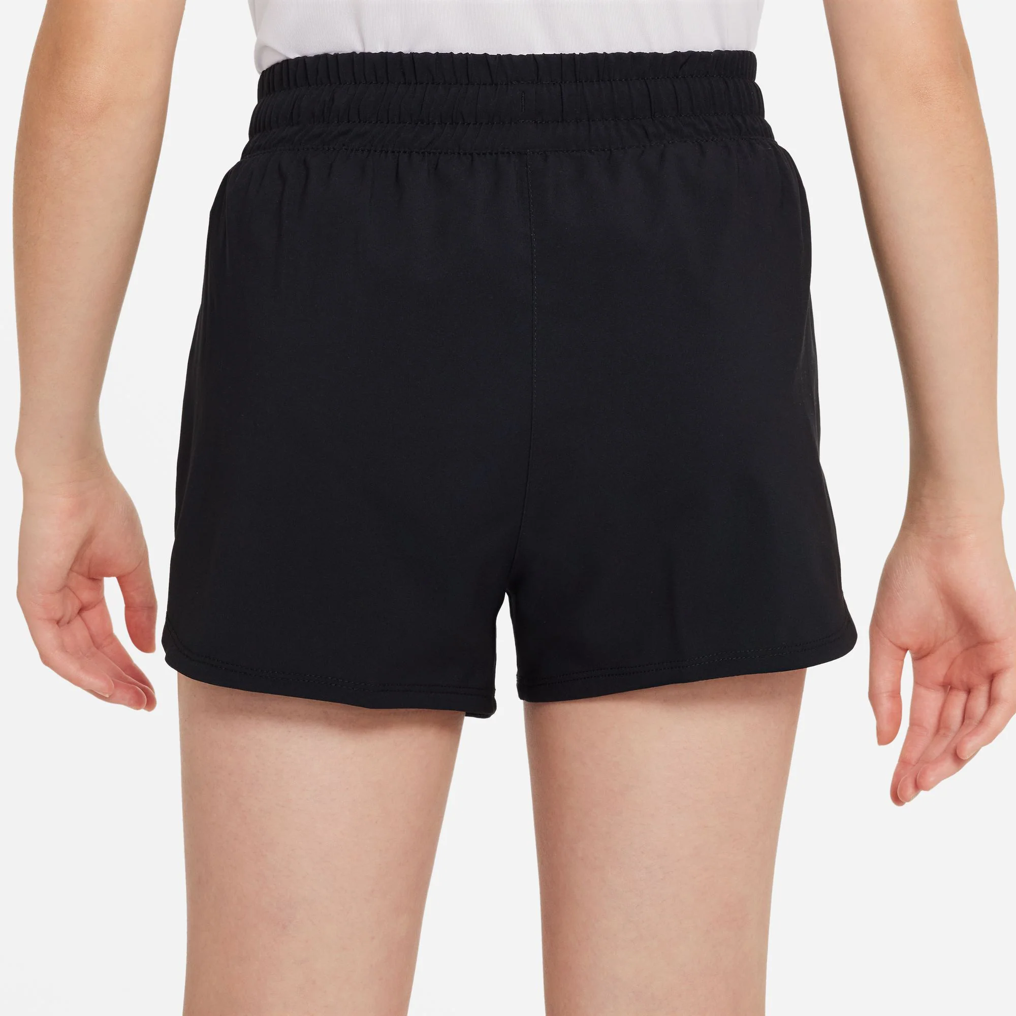 Dri-Fit Big Kids High Waisted Woven Shorts MĂ€dchen-Schwarz - Image 5