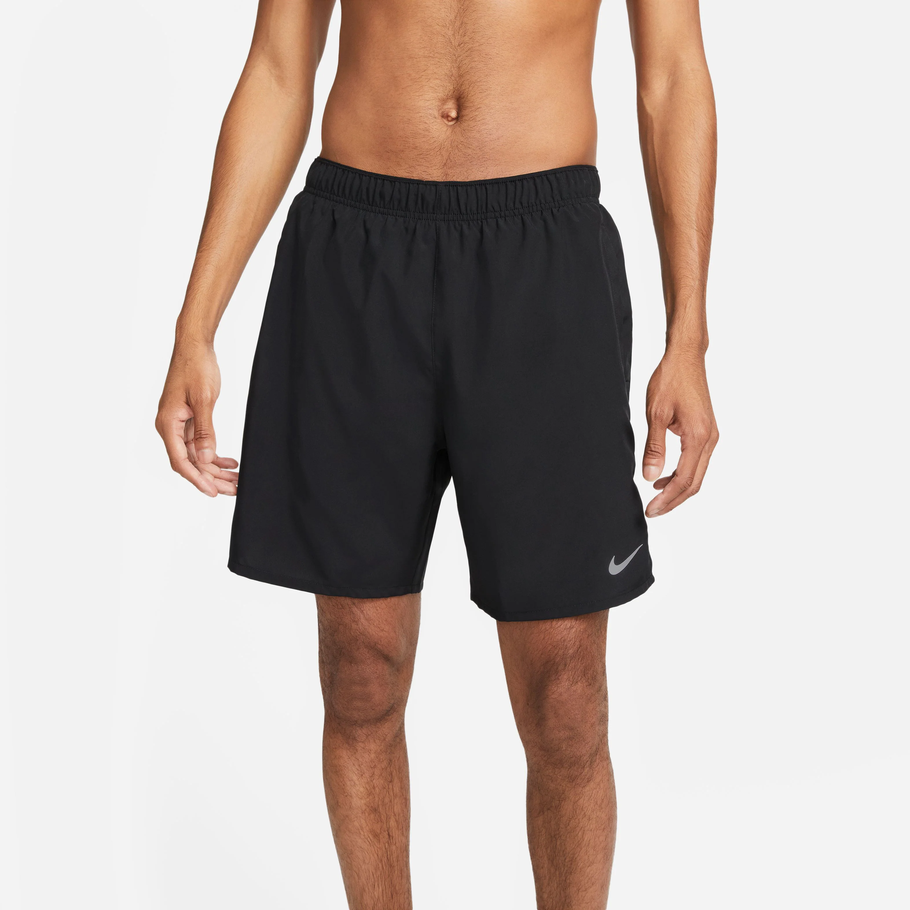 Dri-Fit Challenger 7in 2in1 Laufshorts Herren-Schwarz,Grau - Image 4