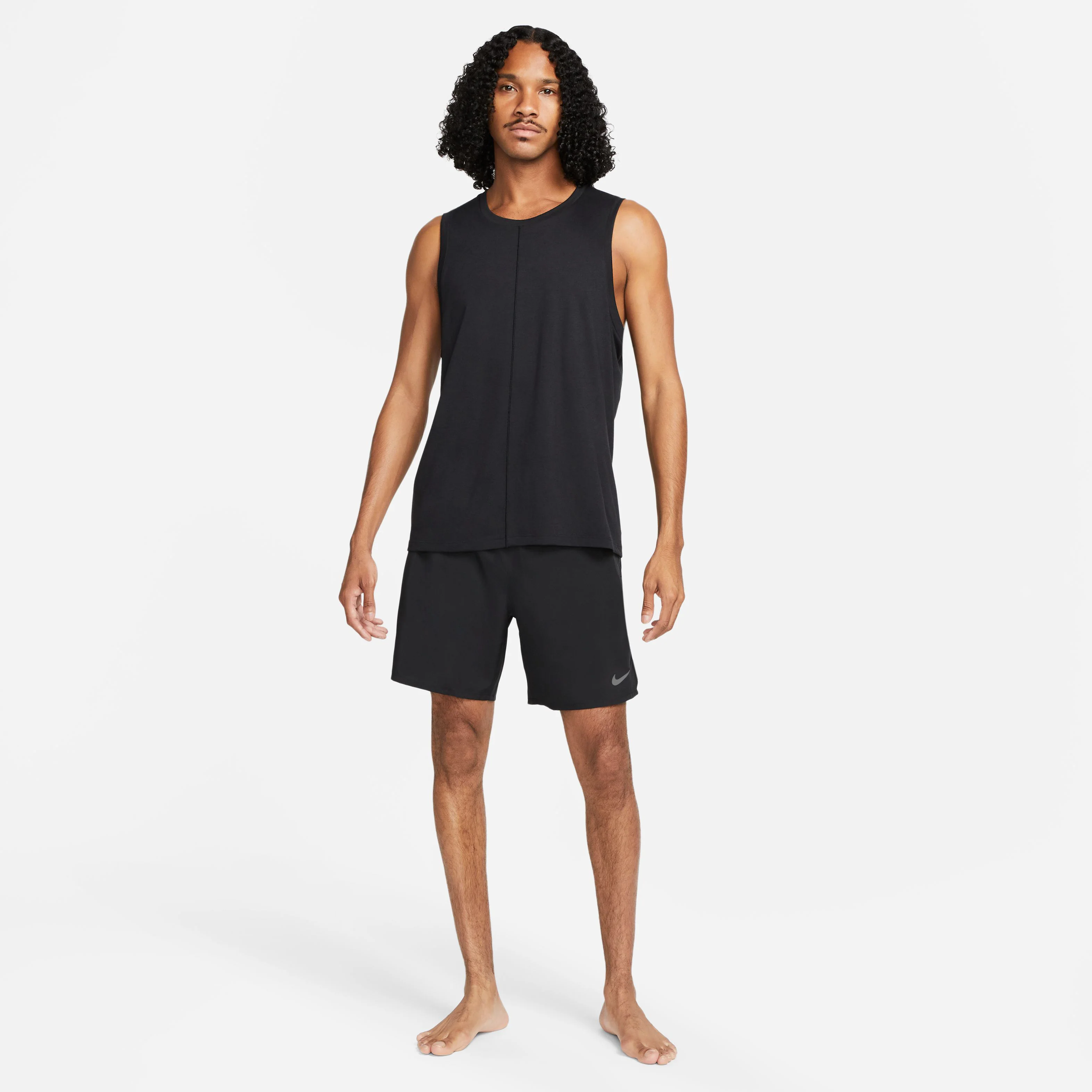 Dri-Fit Challenger 7in 2in1 Laufshorts Herren-Schwarz,Grau - Image 6
