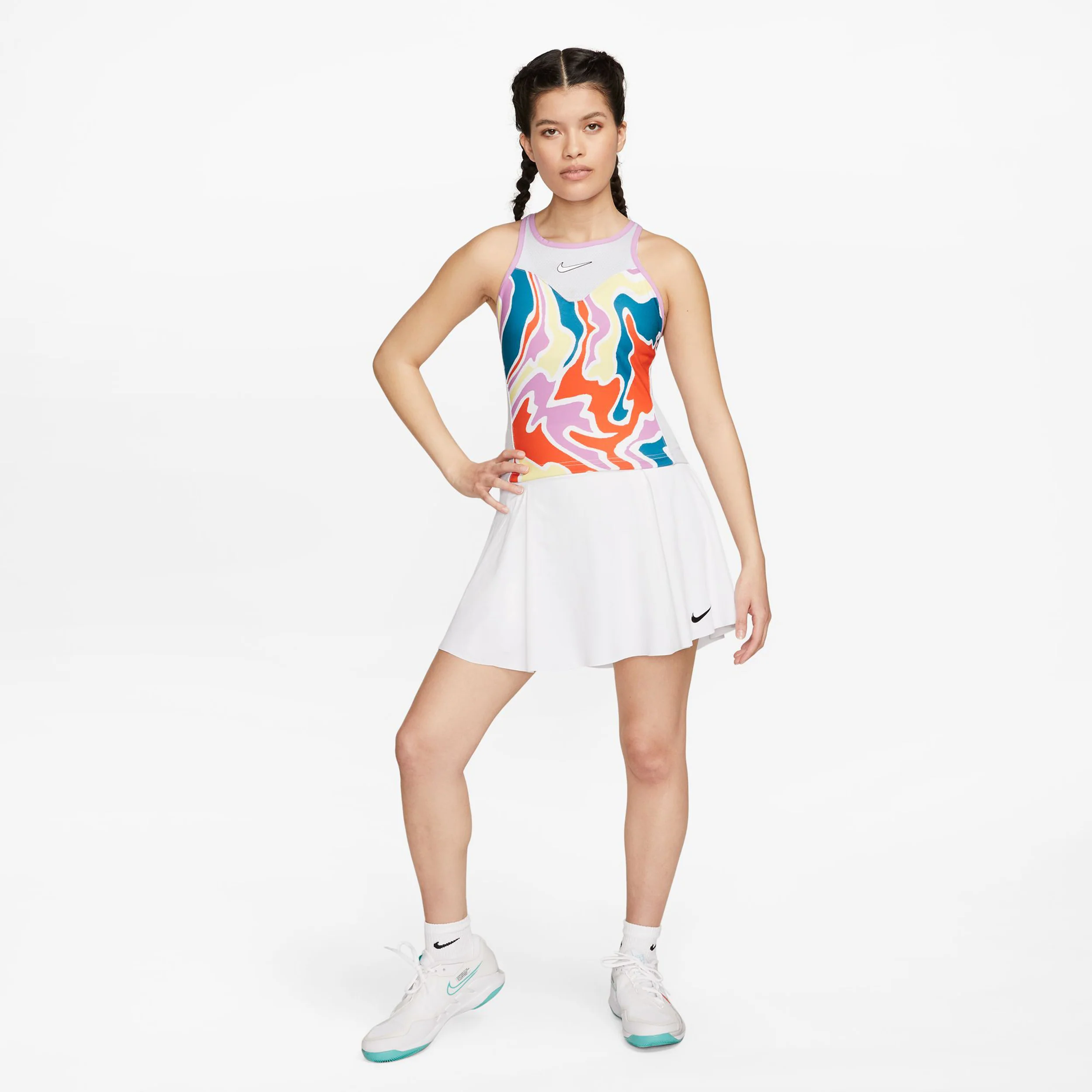 Dri-Fit Club Regular Rock Damen-Weiß - Image 7