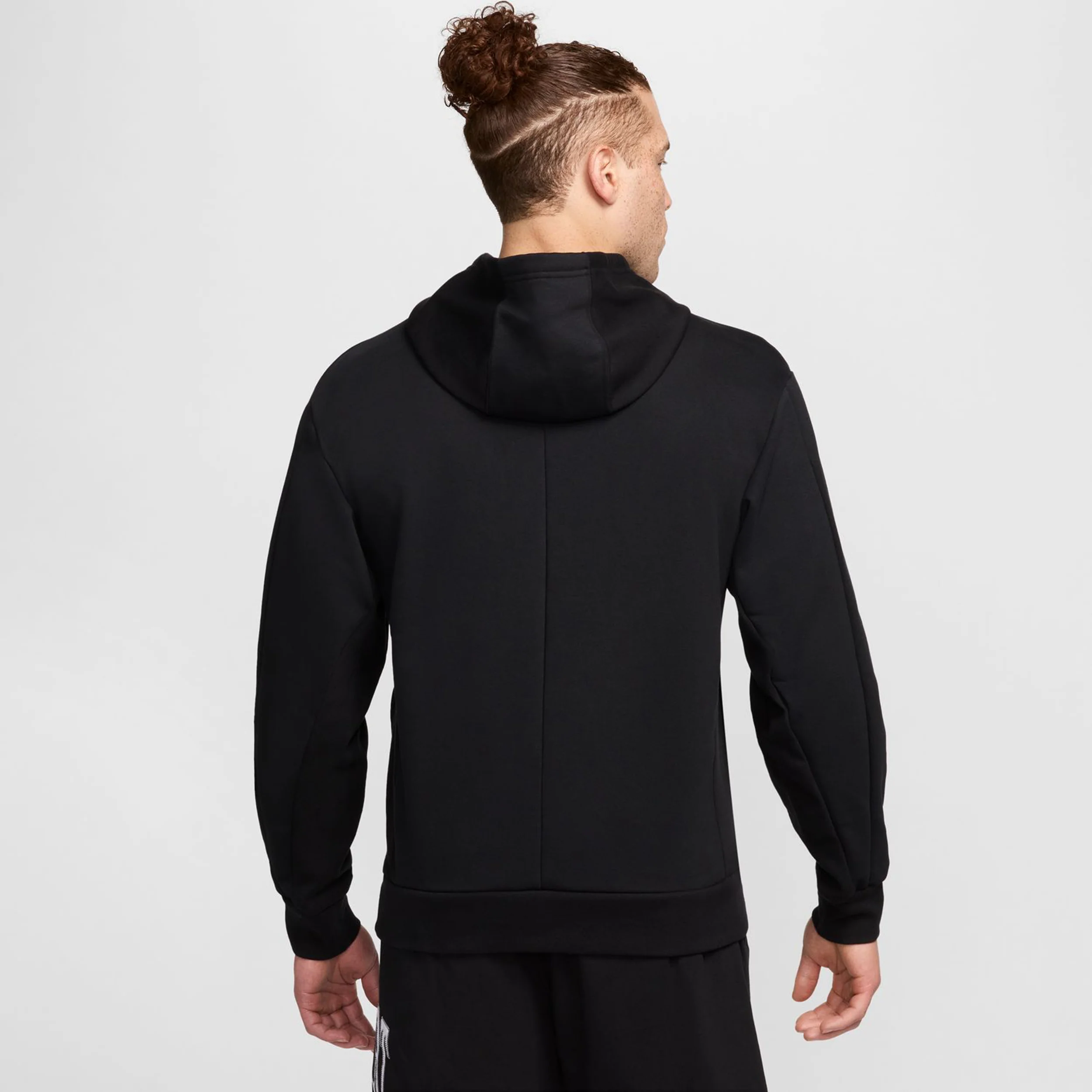 Dri-Fit Fleece Heritage Hoody Herren-Schwarz,Weiß - Image 6