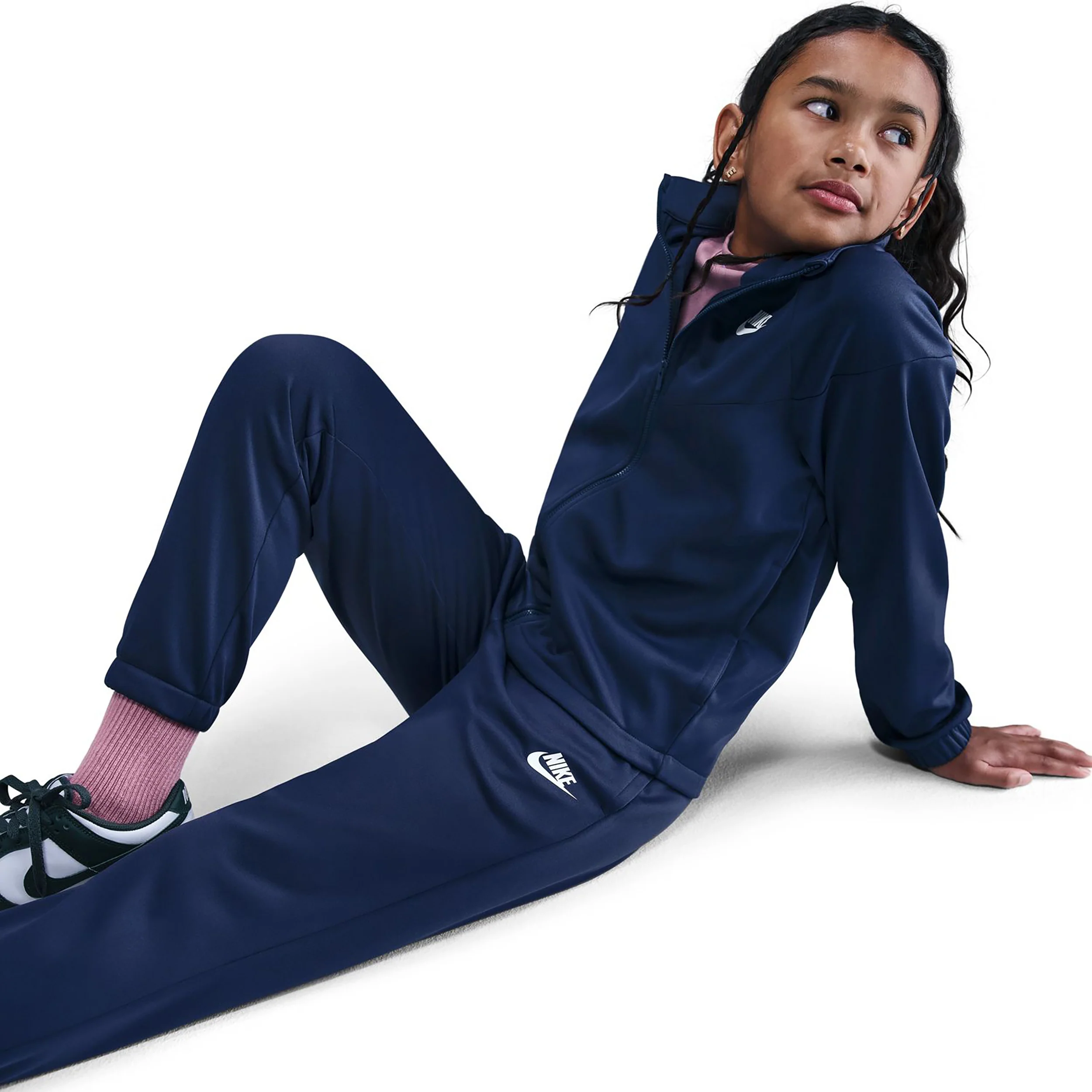 Dri-Fit Full-Zip Trainingsanzug Kinder-dunkelblau - Image 6