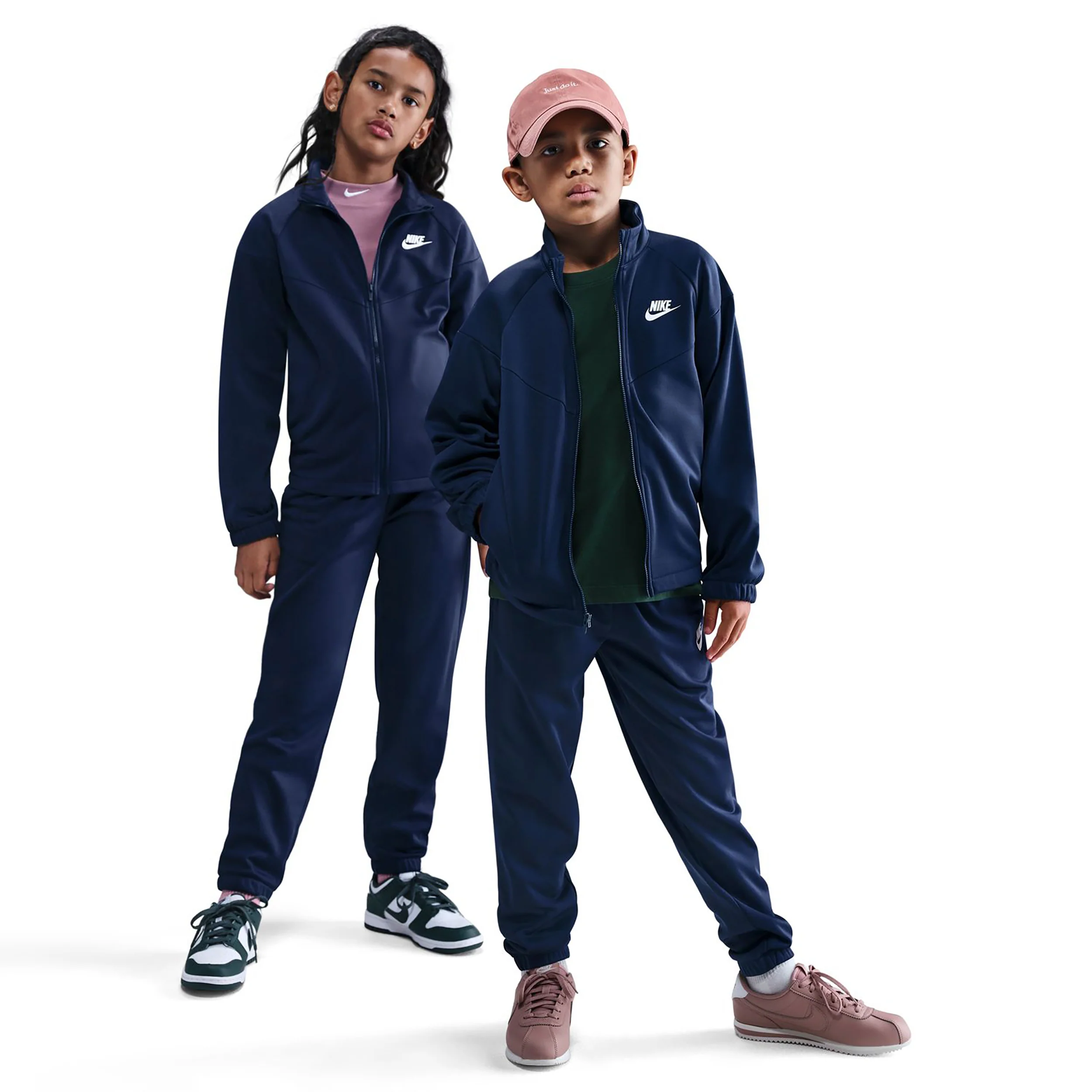 Dri-Fit Full-Zip Trainingsanzug Kinder-dunkelblau - Image 7
