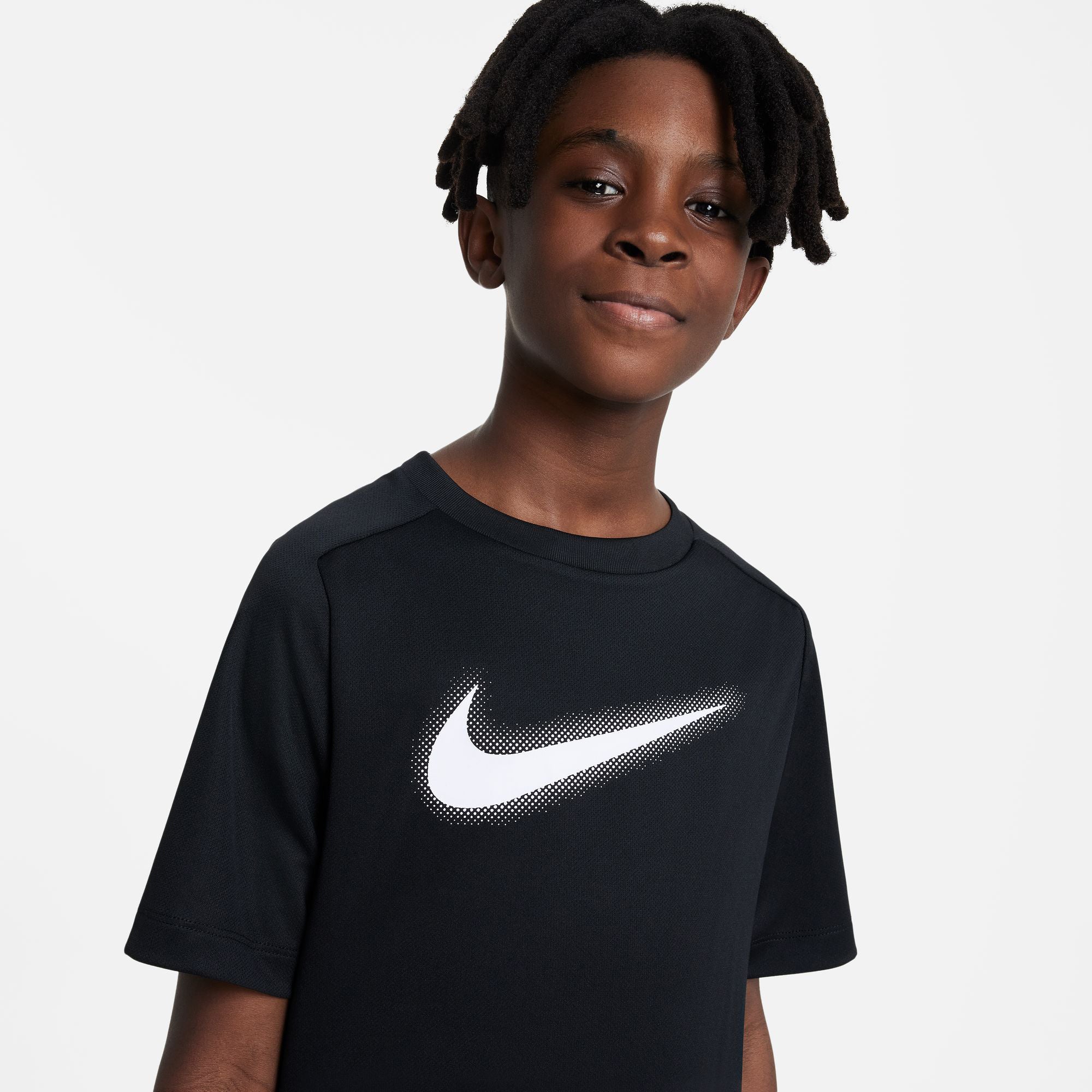 Dri-Fit Graphic T-Shirt Jungen-Schwarz,Weiß - Image 7