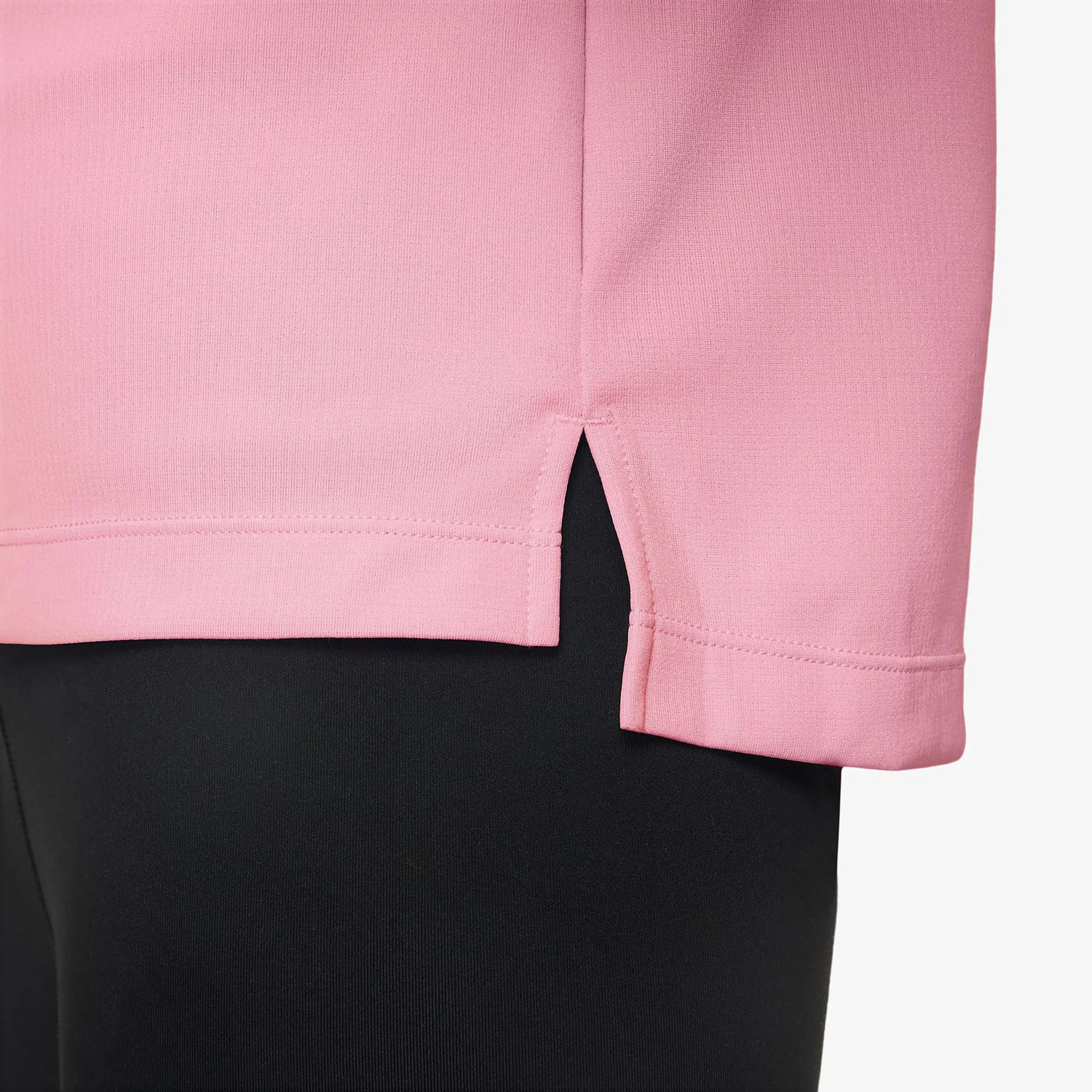Dri-Fit Half-Zip Longsleeve MĂ€dchen-Rosa - Image 3