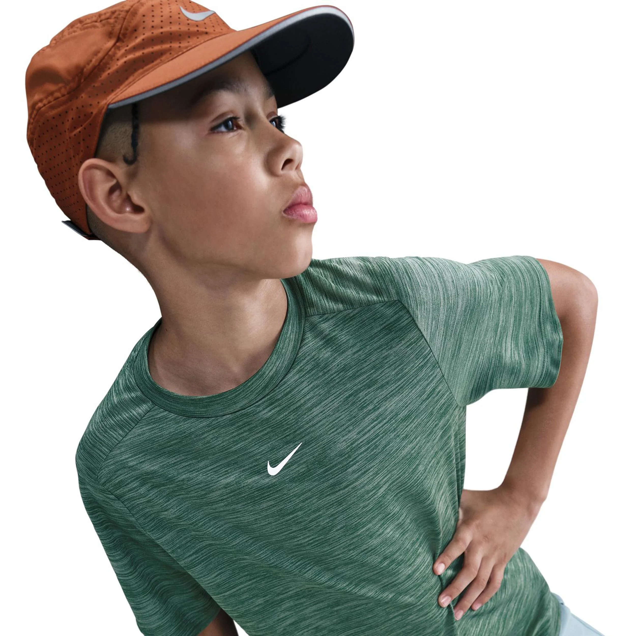 Dri-Fit Heather T-Shirt Kinder-Grün - Image 4