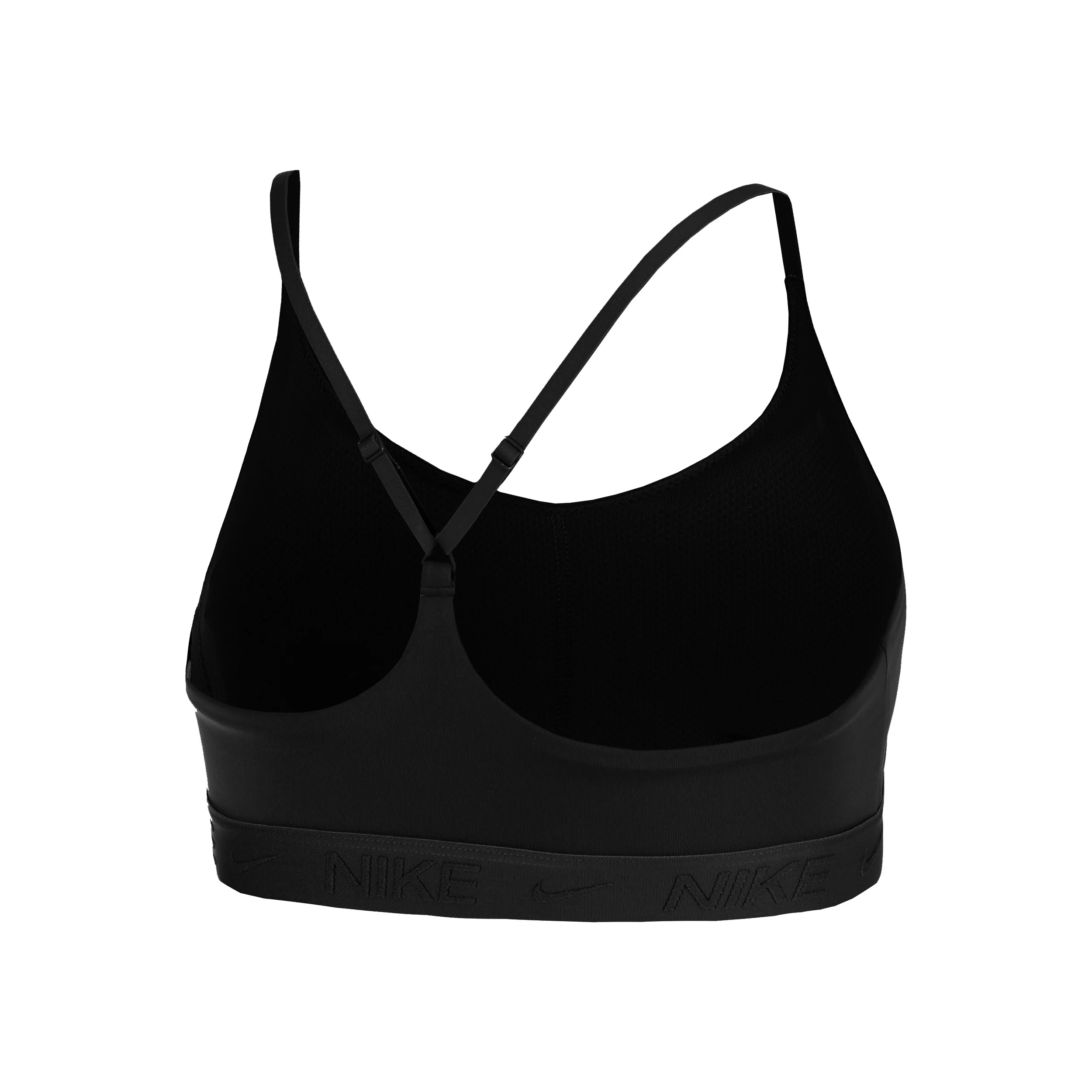Dri-Fit INDY LGT Support Sport-BH Damen-schwarz - Image 2