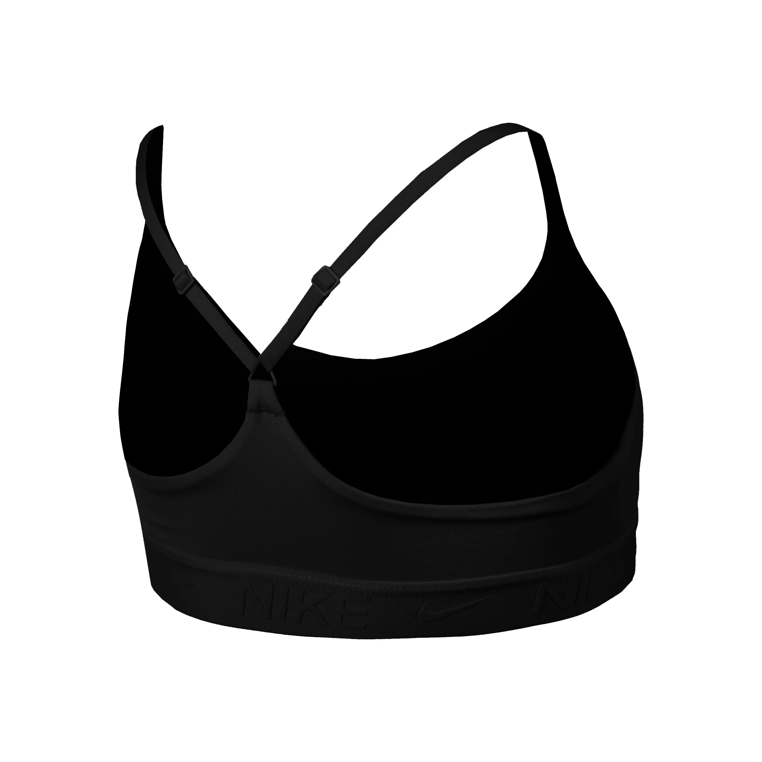 Dri-Fit Indy Sport-BH Mädchen-Schwarz - Image 2