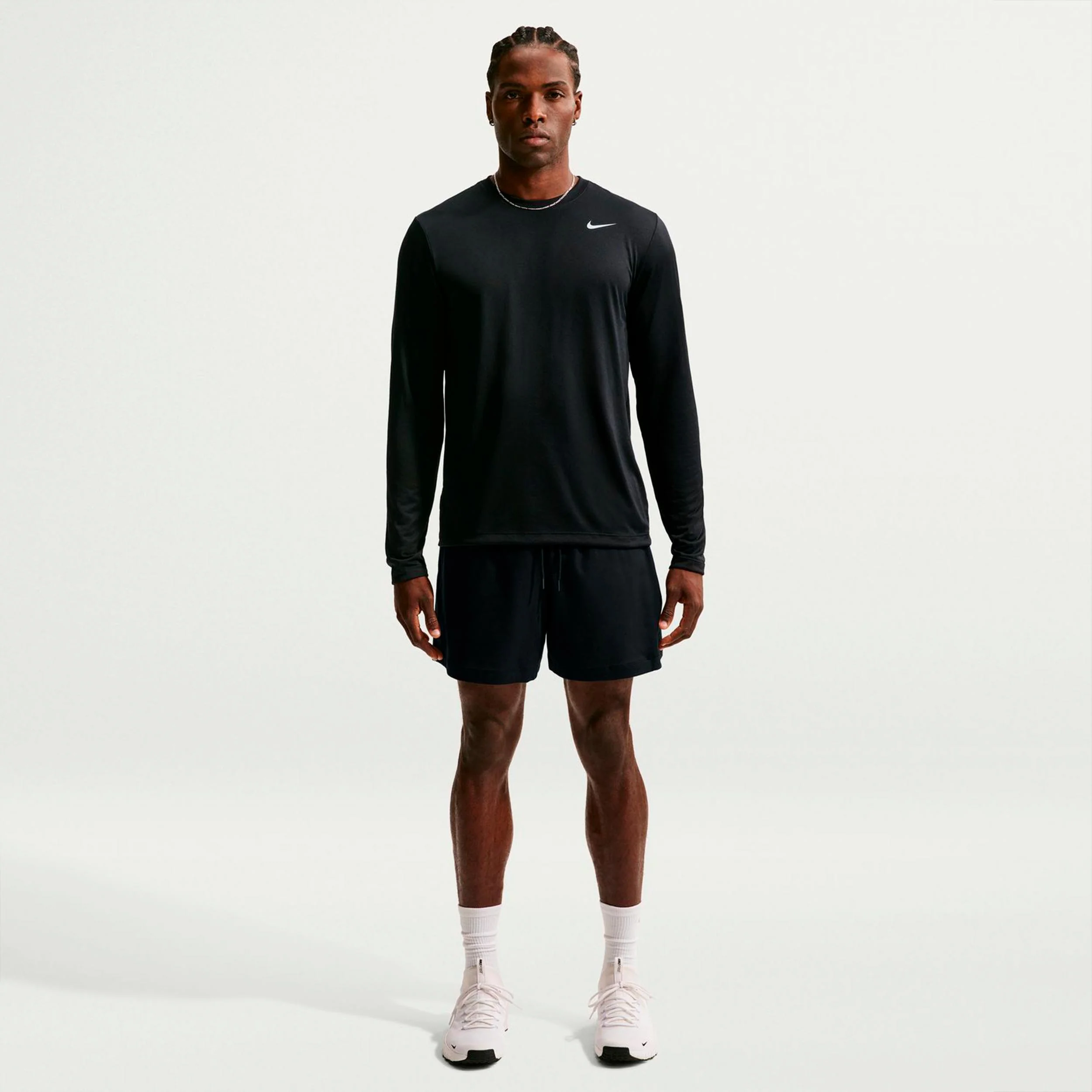 Dri-Fit Longsleeve Herren - schwarz - Image 2