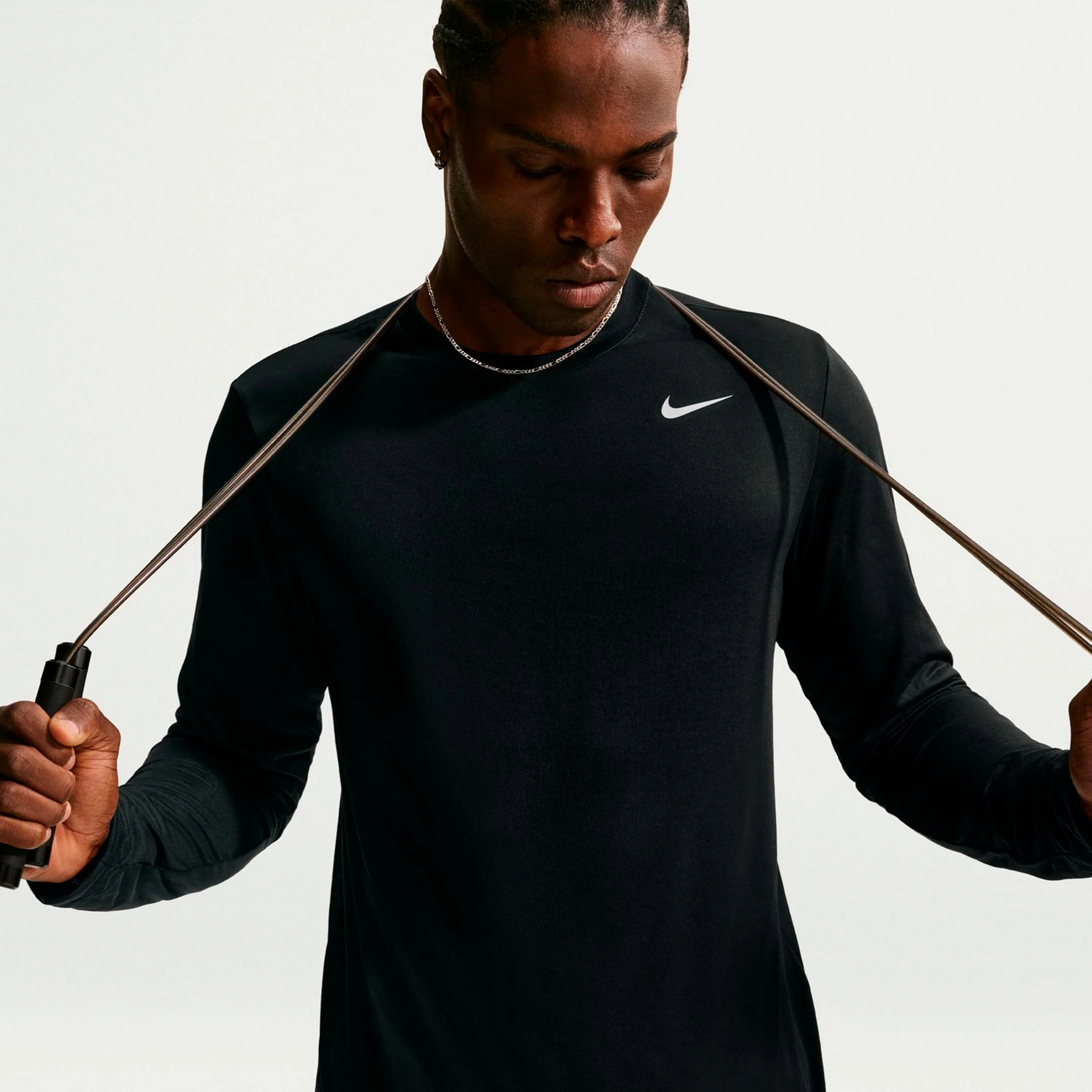 Dri-Fit Longsleeve Herren - schwarz - Image 5