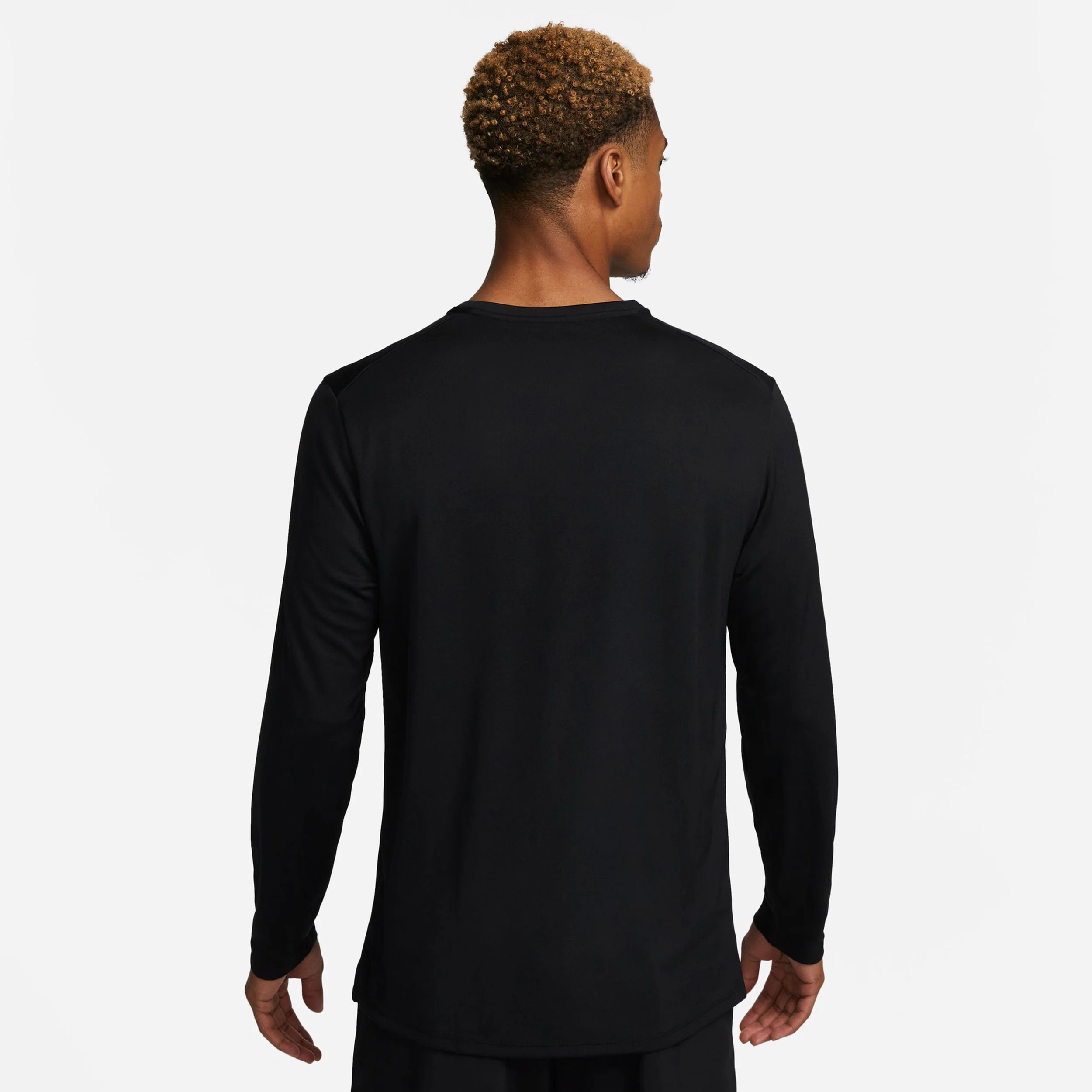 Dri-Fit Miler Dri-Fit UV Miler Laufshirt Herren-Schwarz - Image 5