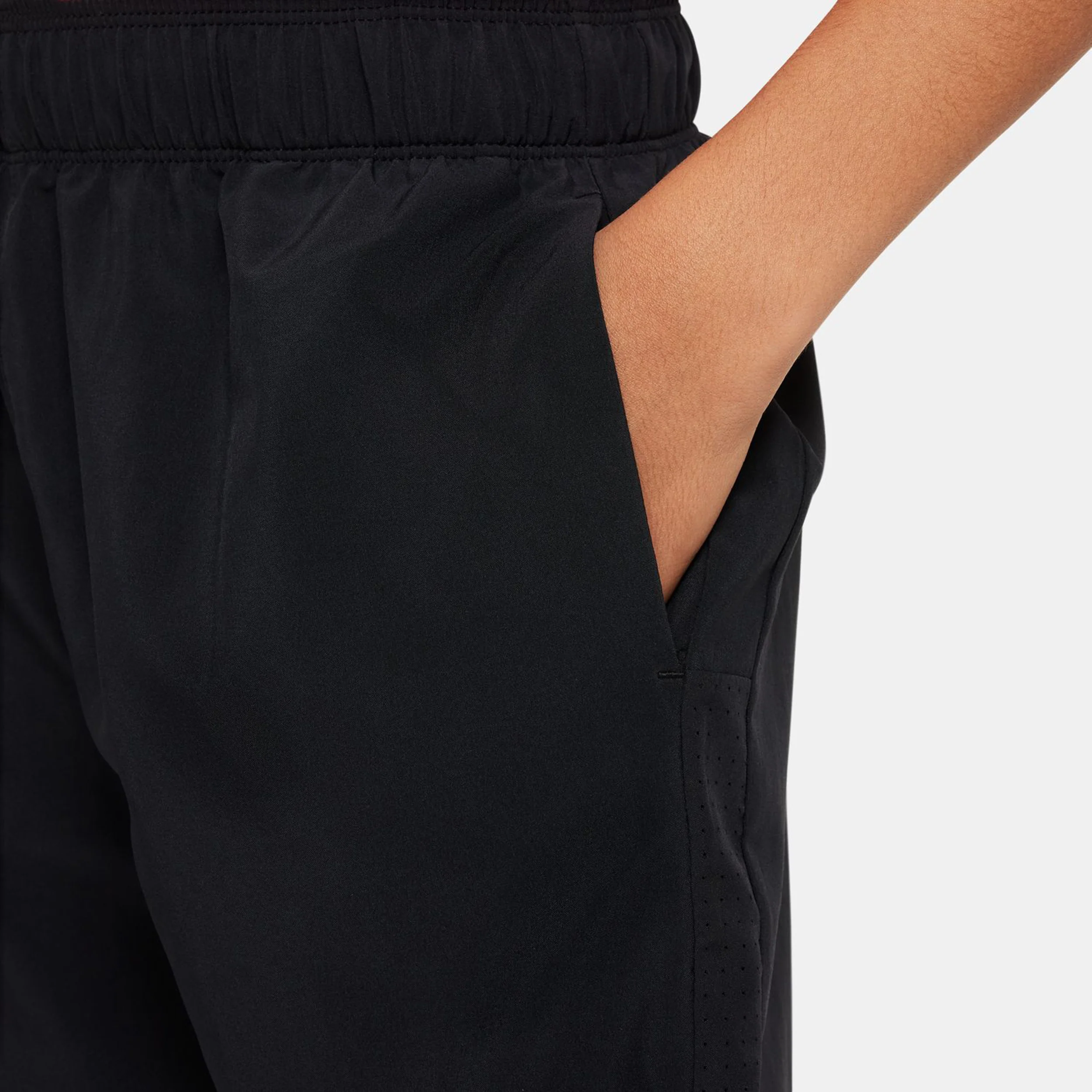 Dri-Fit Multi Essential Trainingshose Jungen-Schwarz,Silber - Image 9