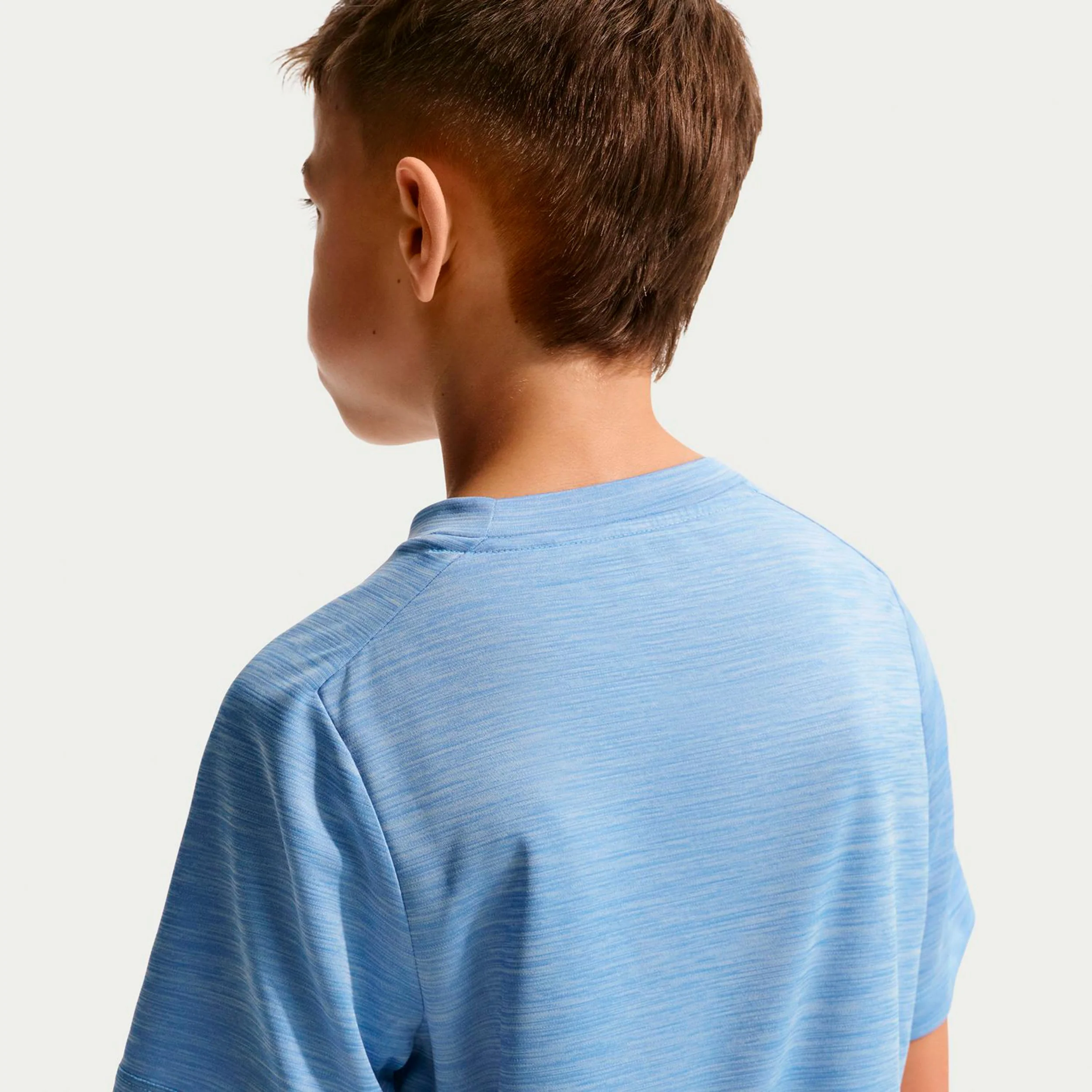Dri-FIT Multi Heather T-Shirt Kinder - blau, hellblau - Image 5