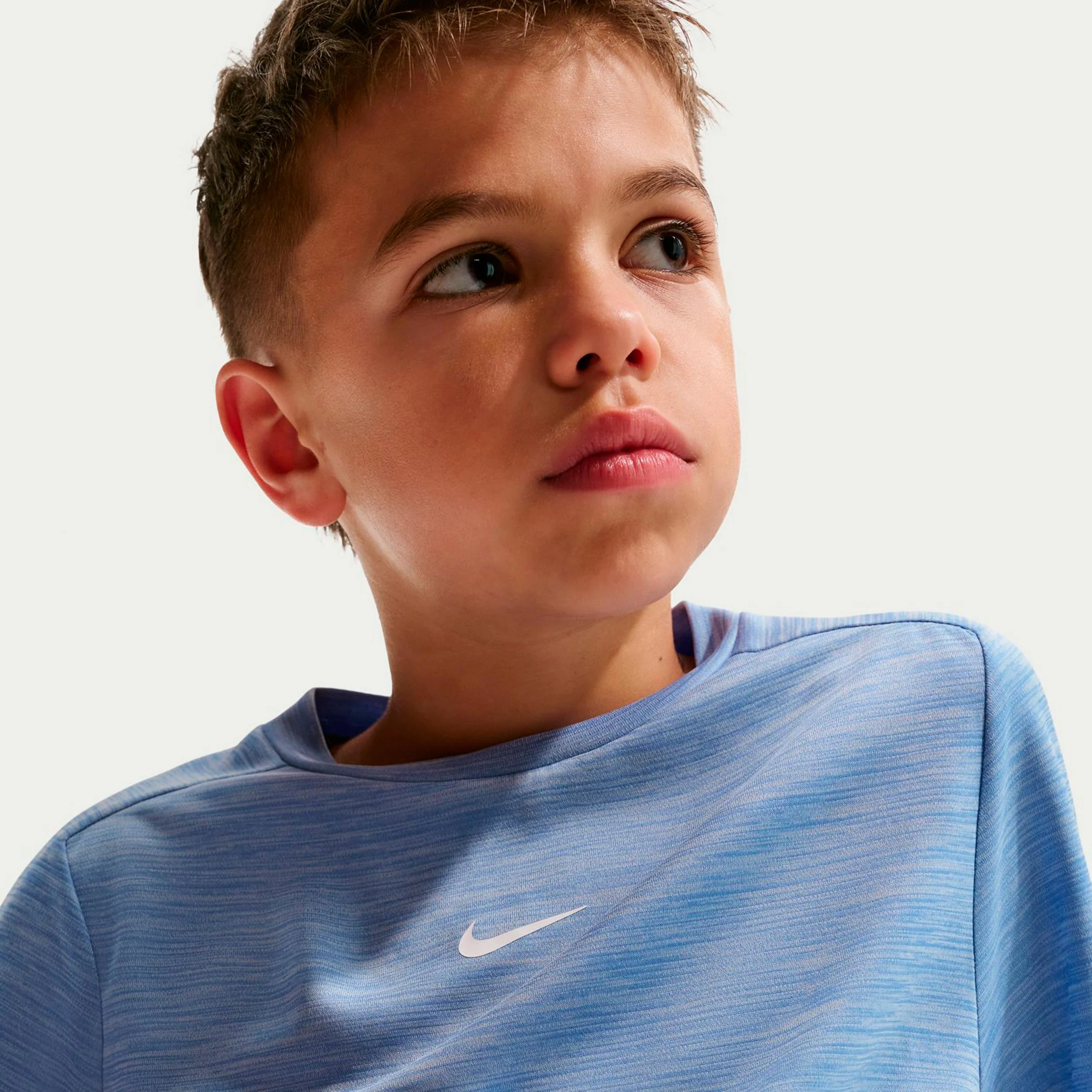 Dri-FIT Multi Heather T-Shirt Kinder - blau, hellblau - Image 6