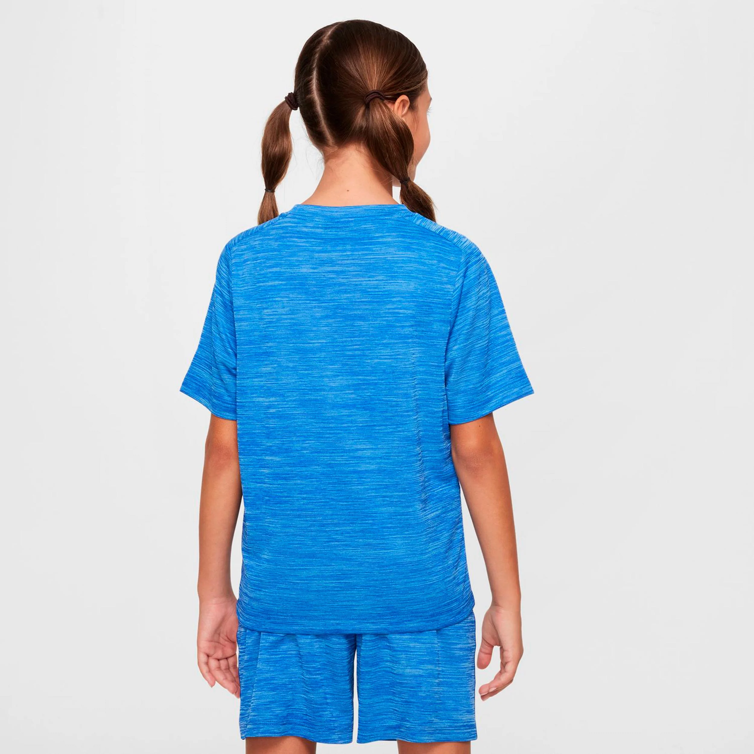 Dri-FIT Multi Heather T-Shirt Kinder-blau, weiß - Image 2