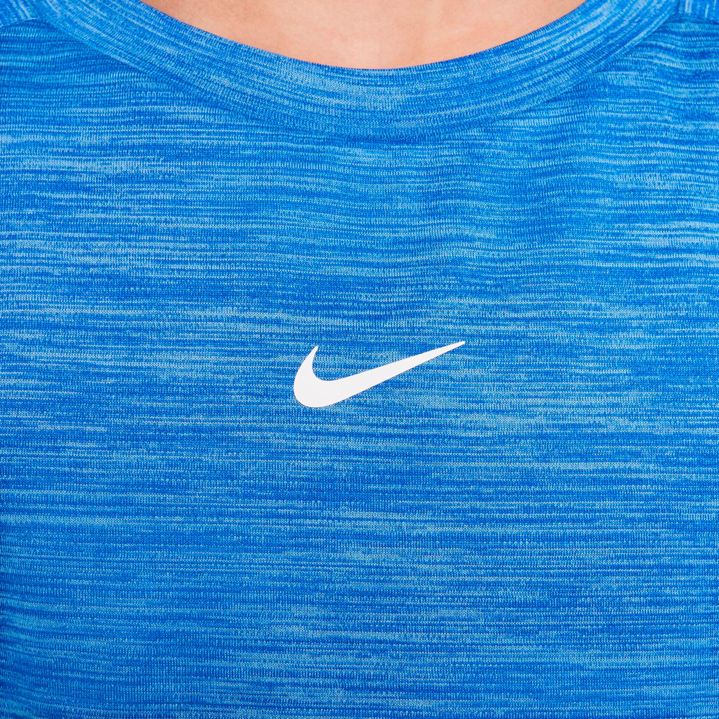 Dri-FIT Multi Heather T-Shirt Kinder-blau, weiß - Image 3