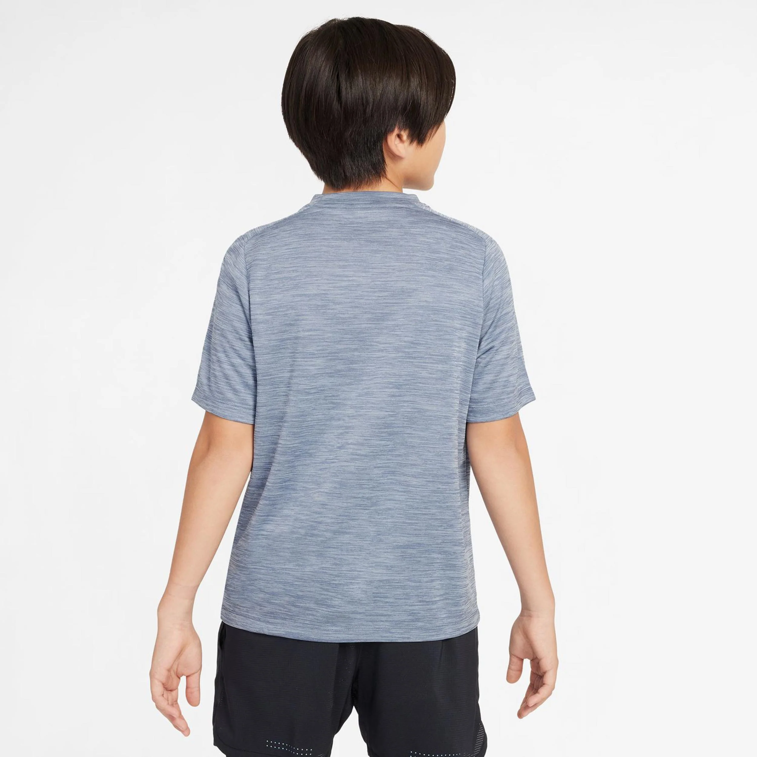 Dri-Fit Multi Heather T-Shirt Kinder-Blaugrau - Image 2