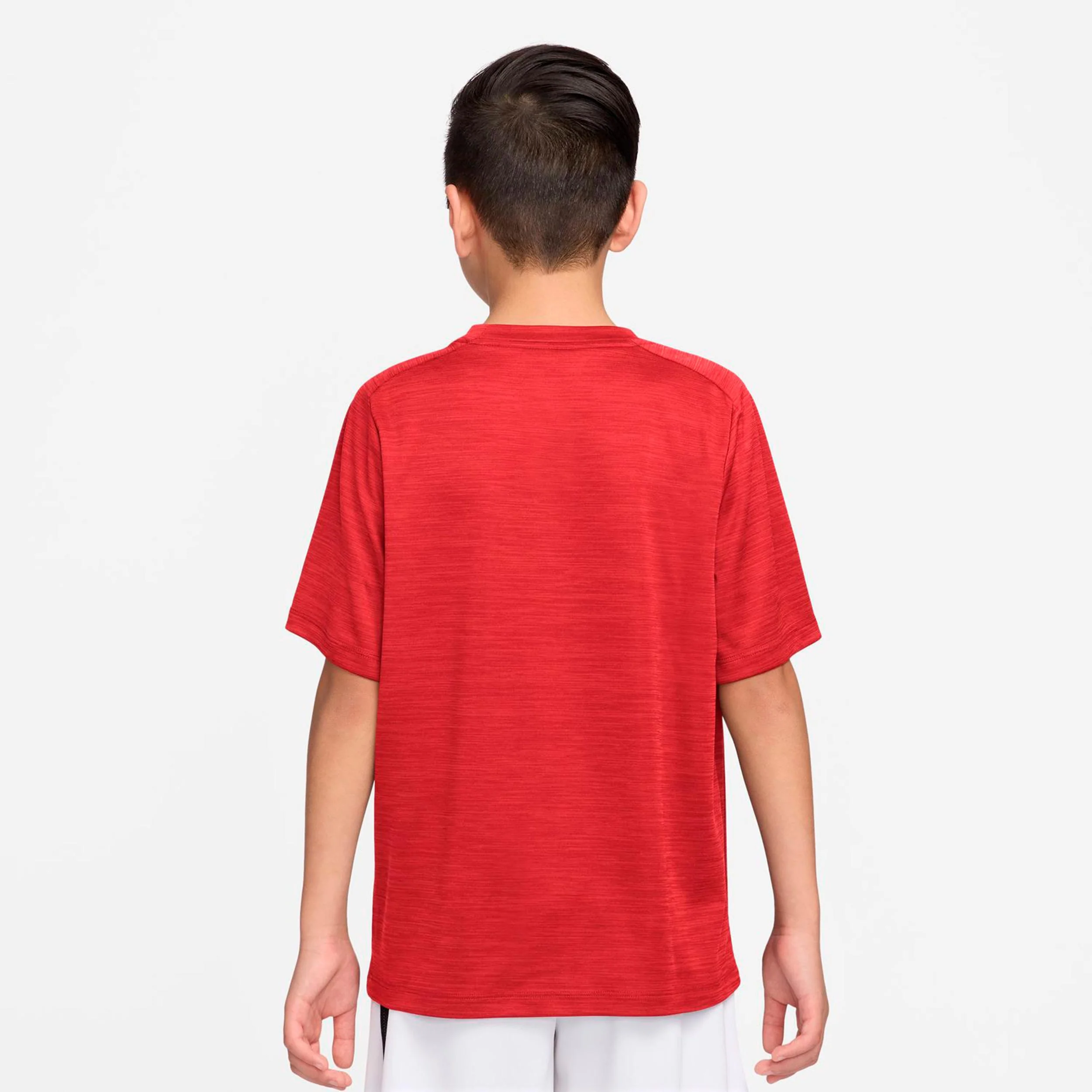 Dri-FIT Multi Heather T-Shirt Kinder-dunkelrot - Image 2