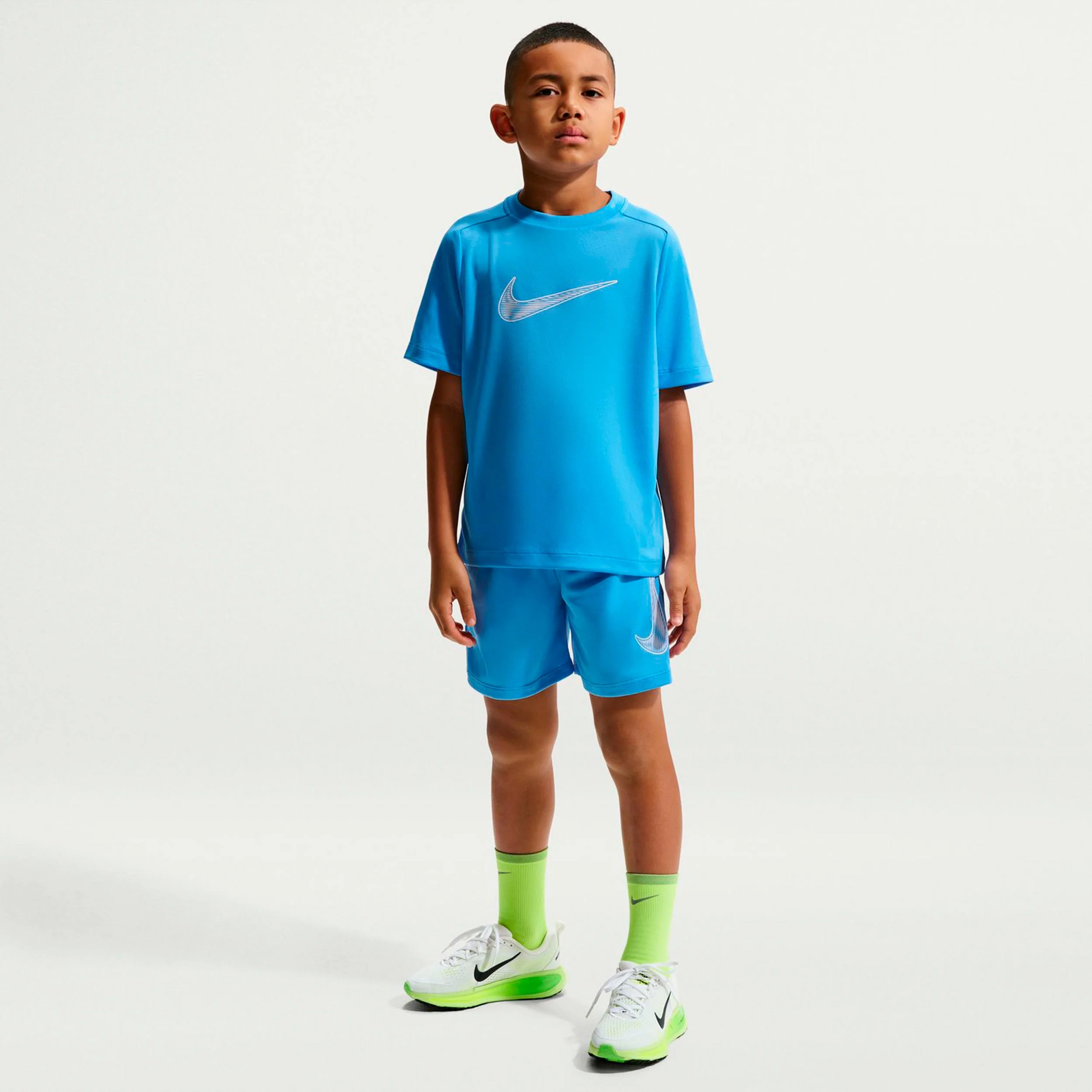 Dri-Fit Multi Shorts Jungen-hellblau - Image 2