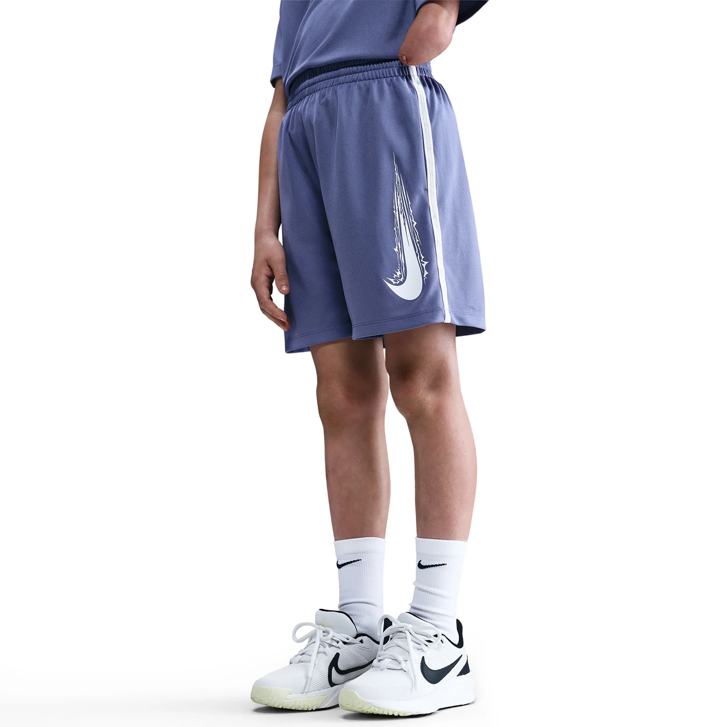 Dri-Fit Multi Shorts Kinder-Blaugrau - Image 3