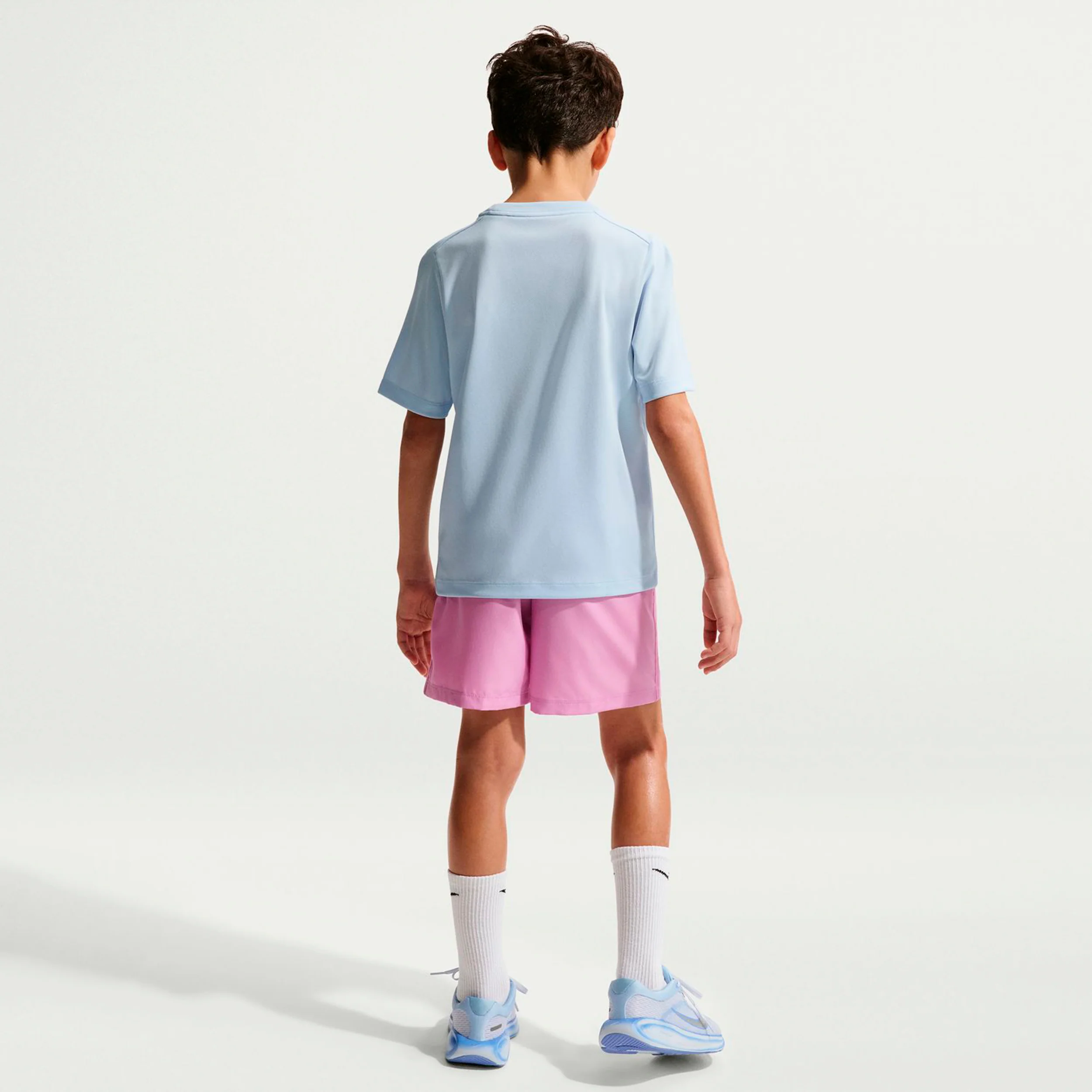 Dri-Fit Multi T-Shirt Jungen - hellblau, weiß - Image 3