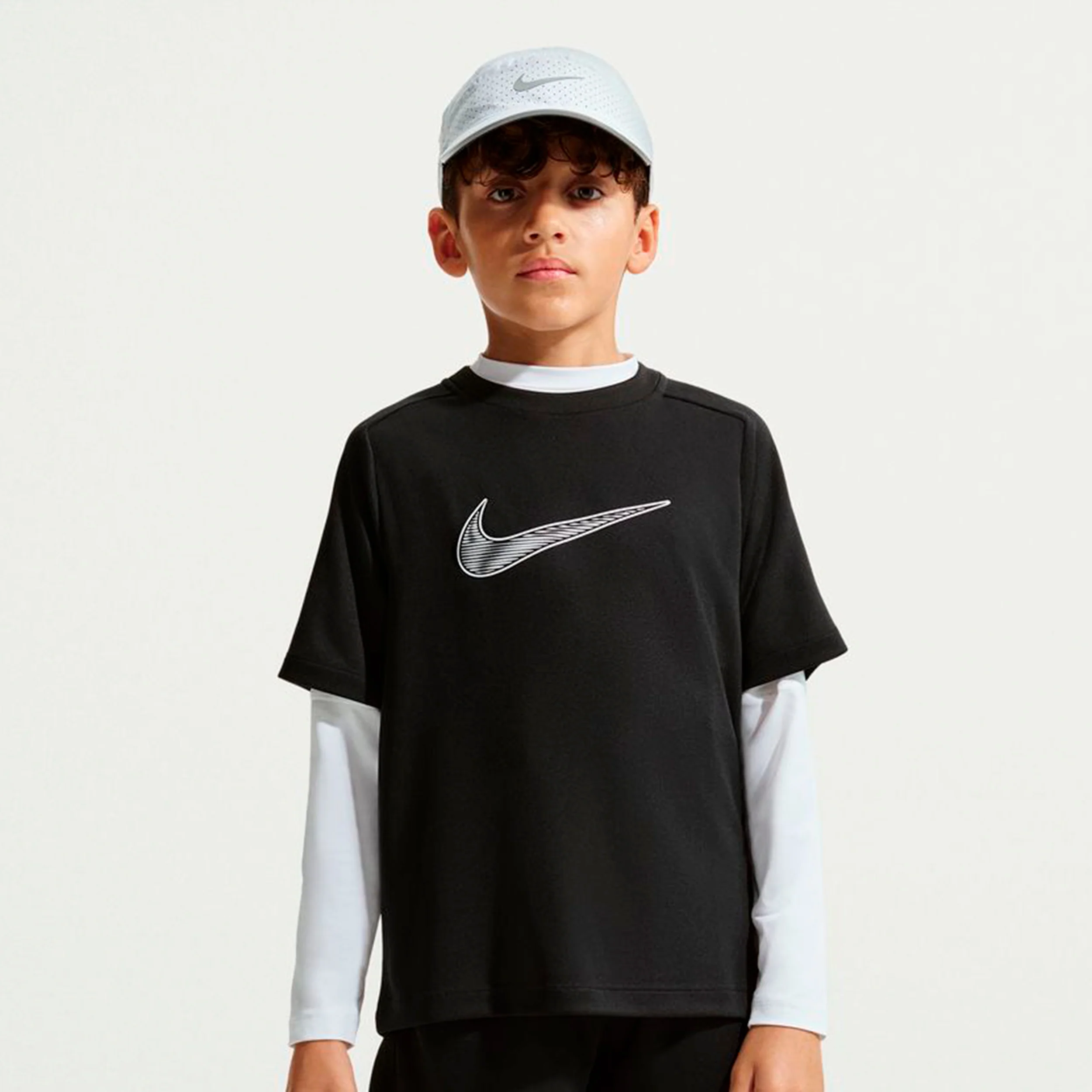 Dri-Fit Multi T-Shirt Jungen-schwarz