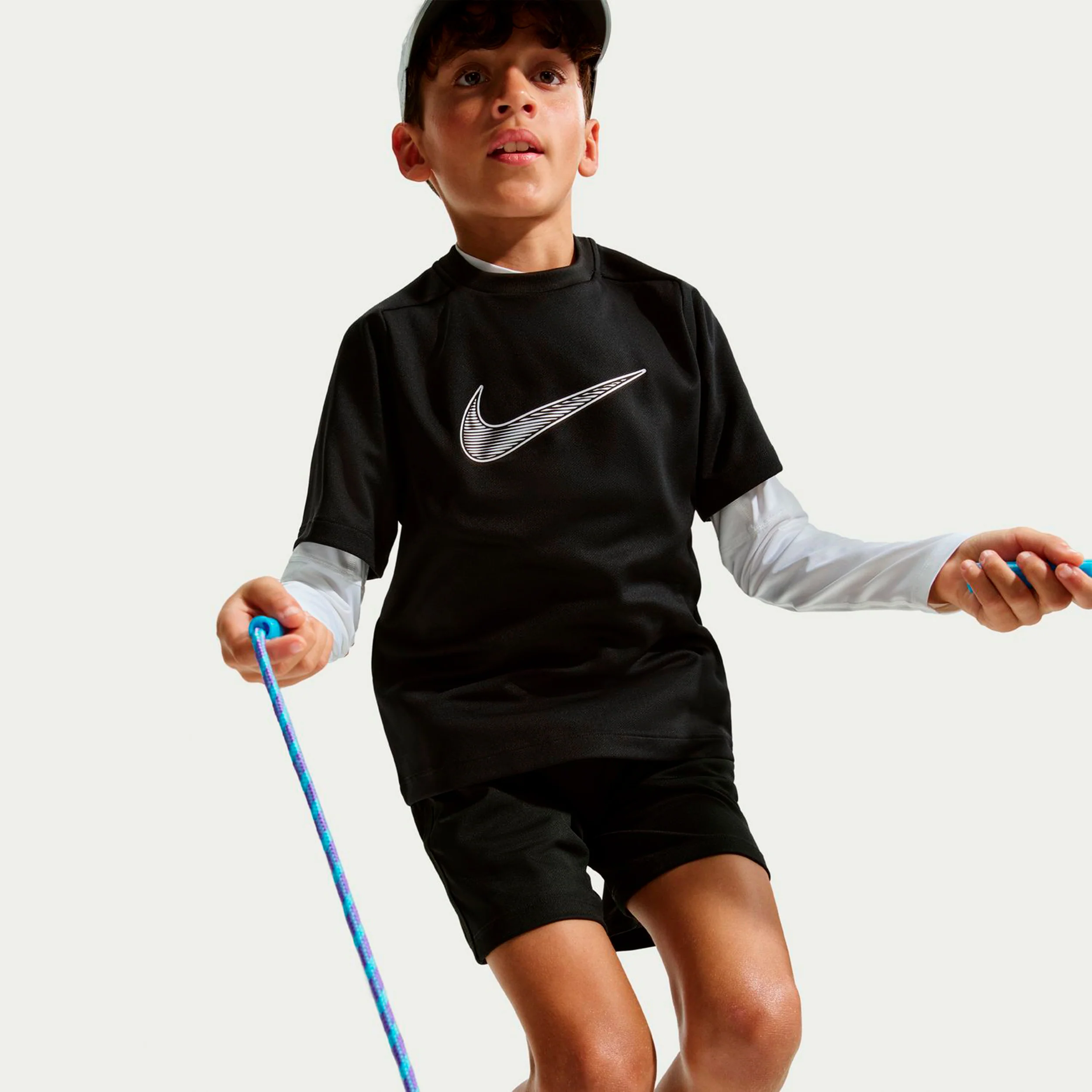 Dri-Fit Multi T-Shirt Jungen-schwarz - Image 4
