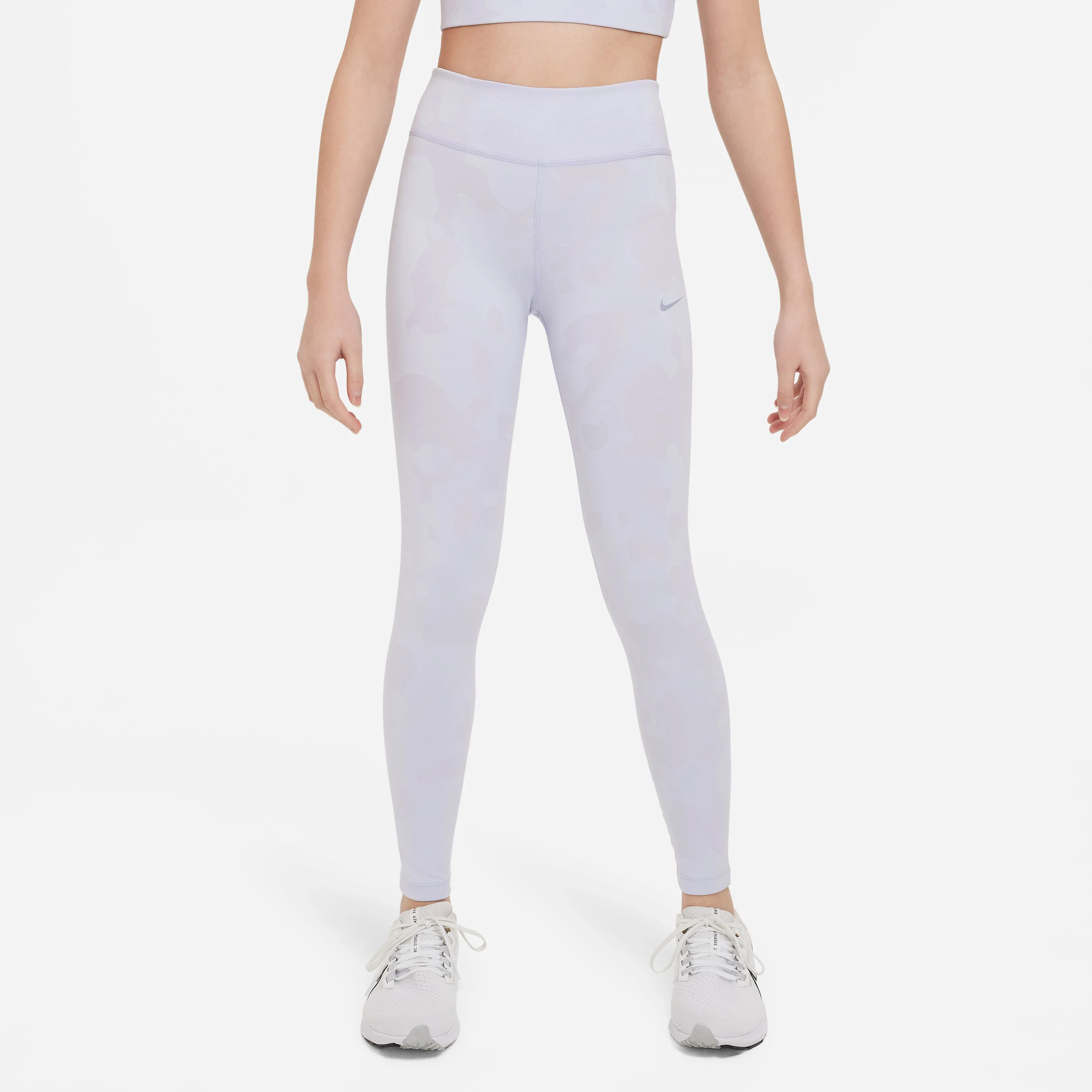 Dri-Fit One AOJ Lauftight Mädchen-Flieder - Image 5