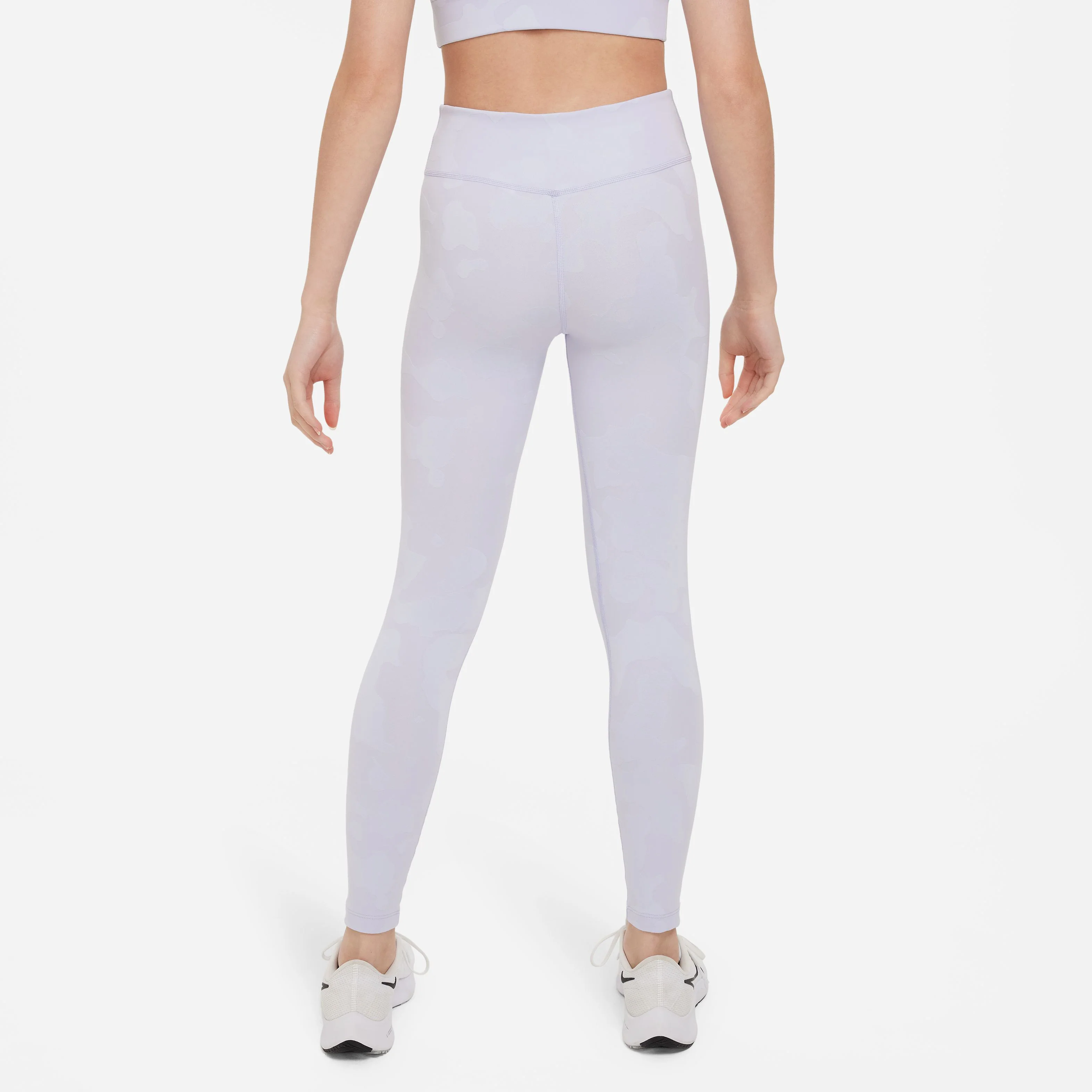 Dri-Fit One AOJ Lauftight Mädchen-Flieder - Image 6