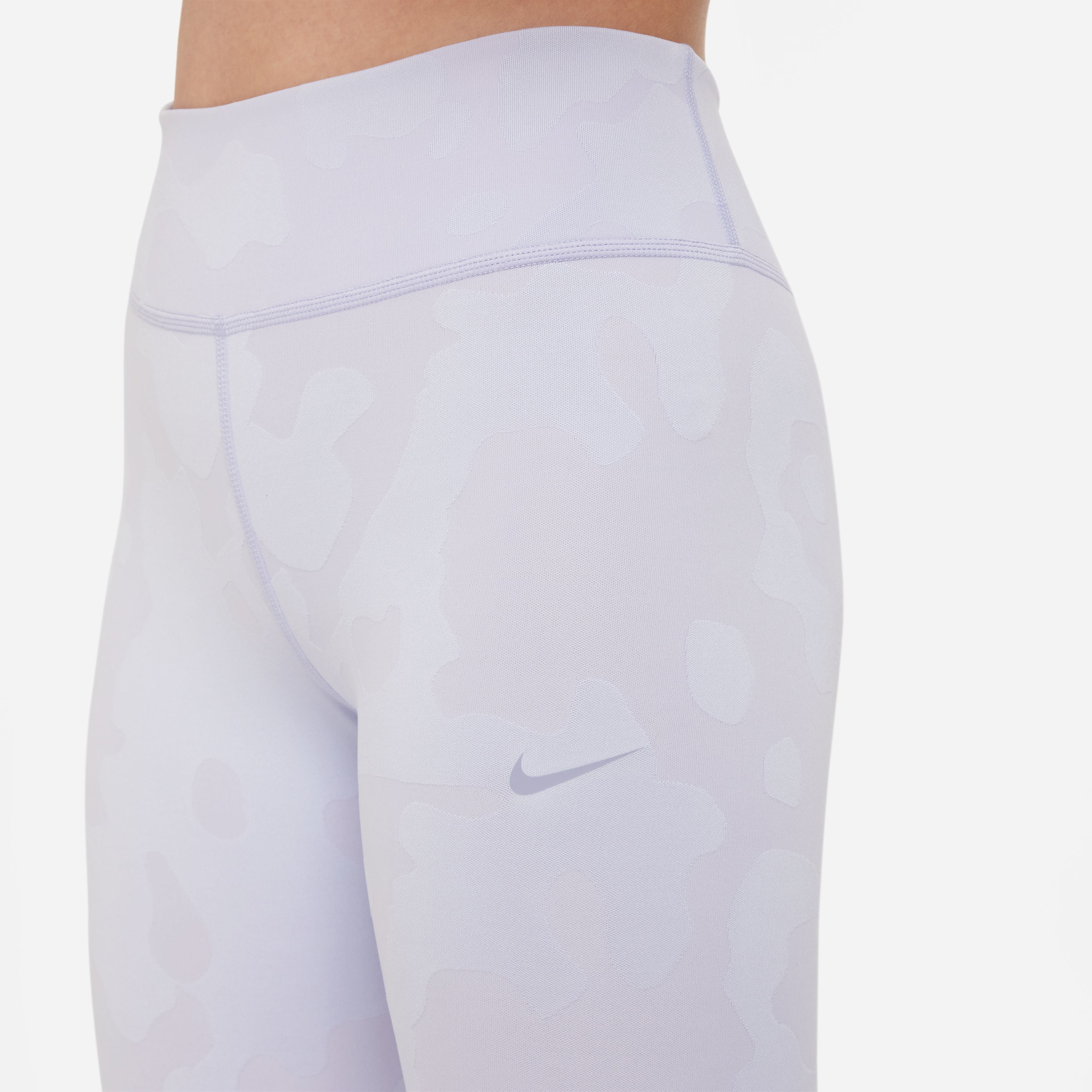 Dri-Fit One AOJ Lauftight Mädchen-Flieder - Image 8