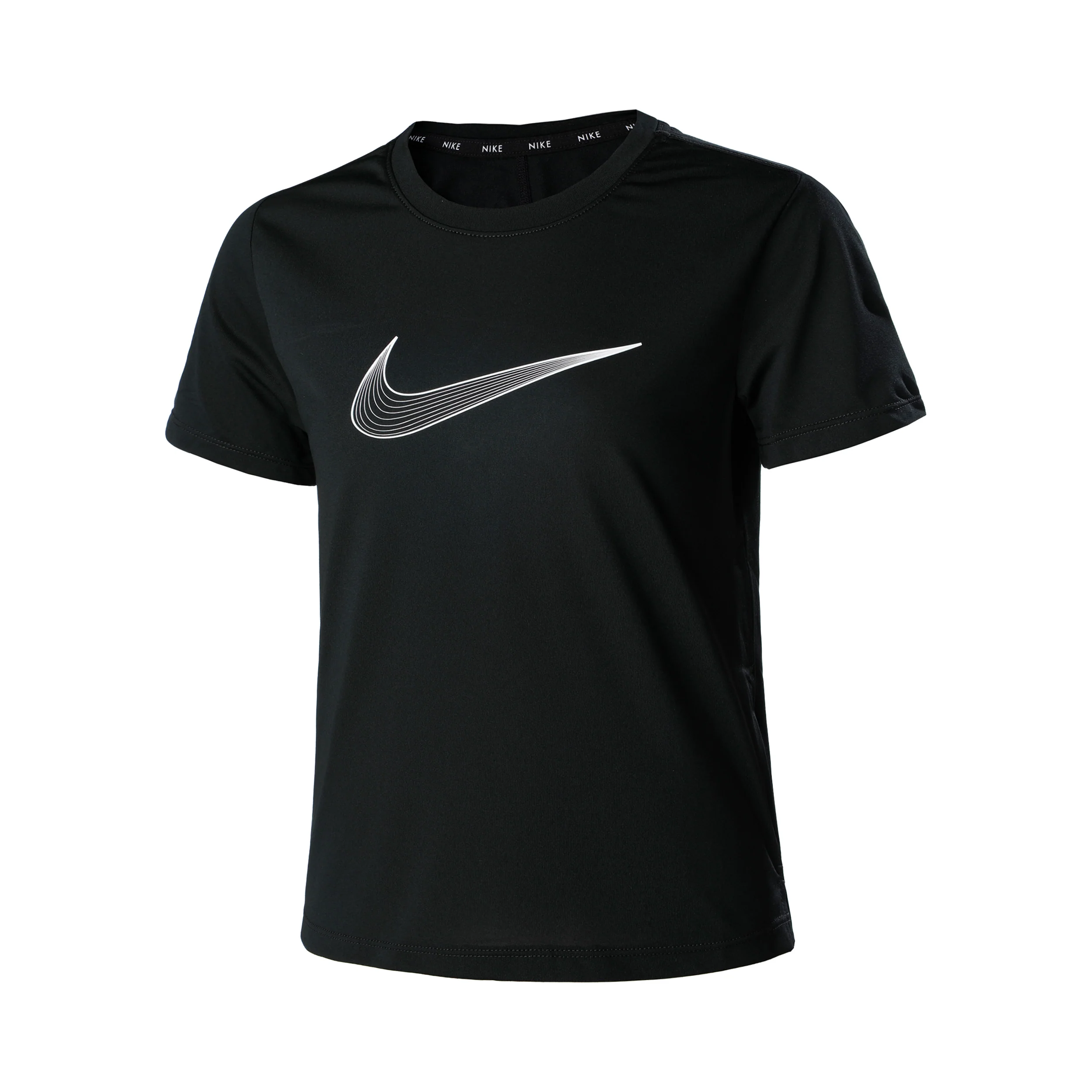 Dri-Fit One Graphic T-Shirt Mädchen-Schwarz,Weiß
