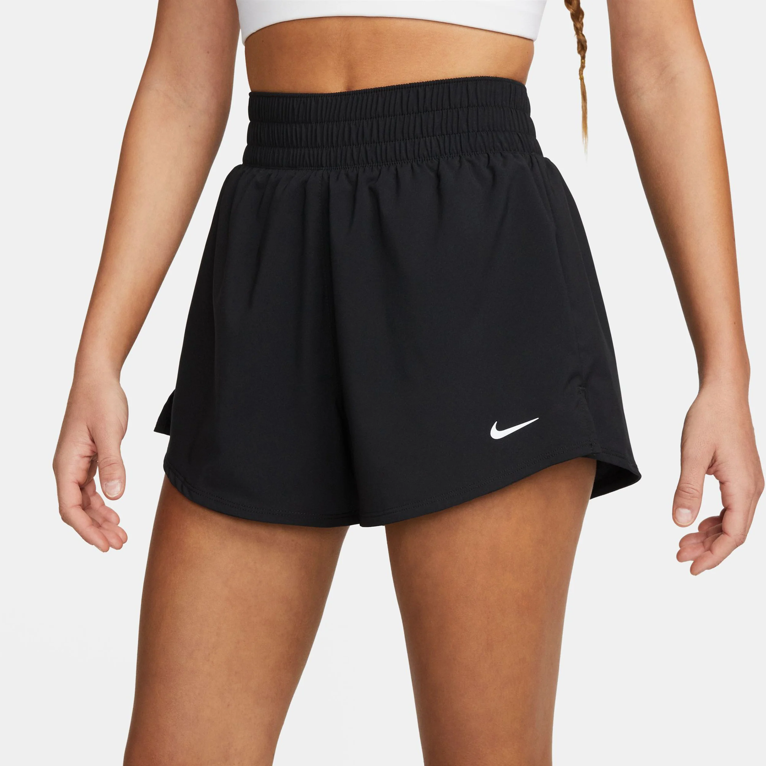 Dri-Fit One Heritage 3in 2in1 Shorts Damen-Schwarz - Image 5