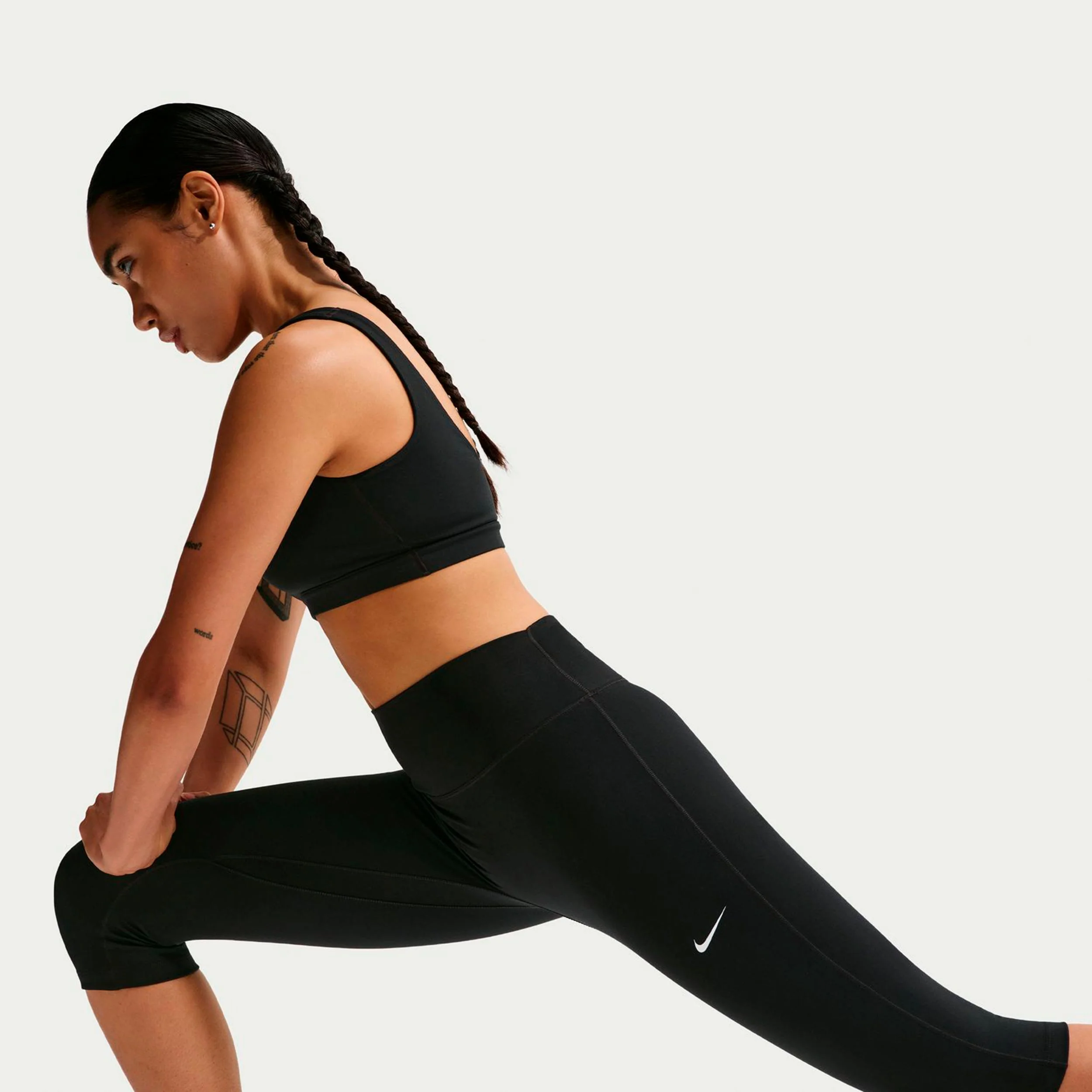 Dri-Fit One High Rise Tight Damen-schwarz - Image 5