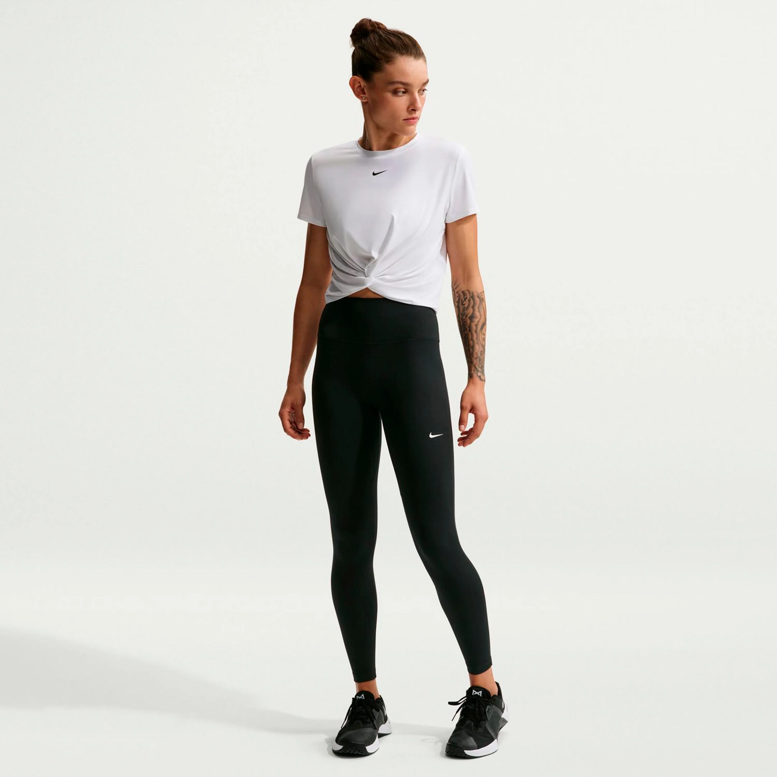 Dri-Fit One High Rise Tight Damen-schwarz - Image 2