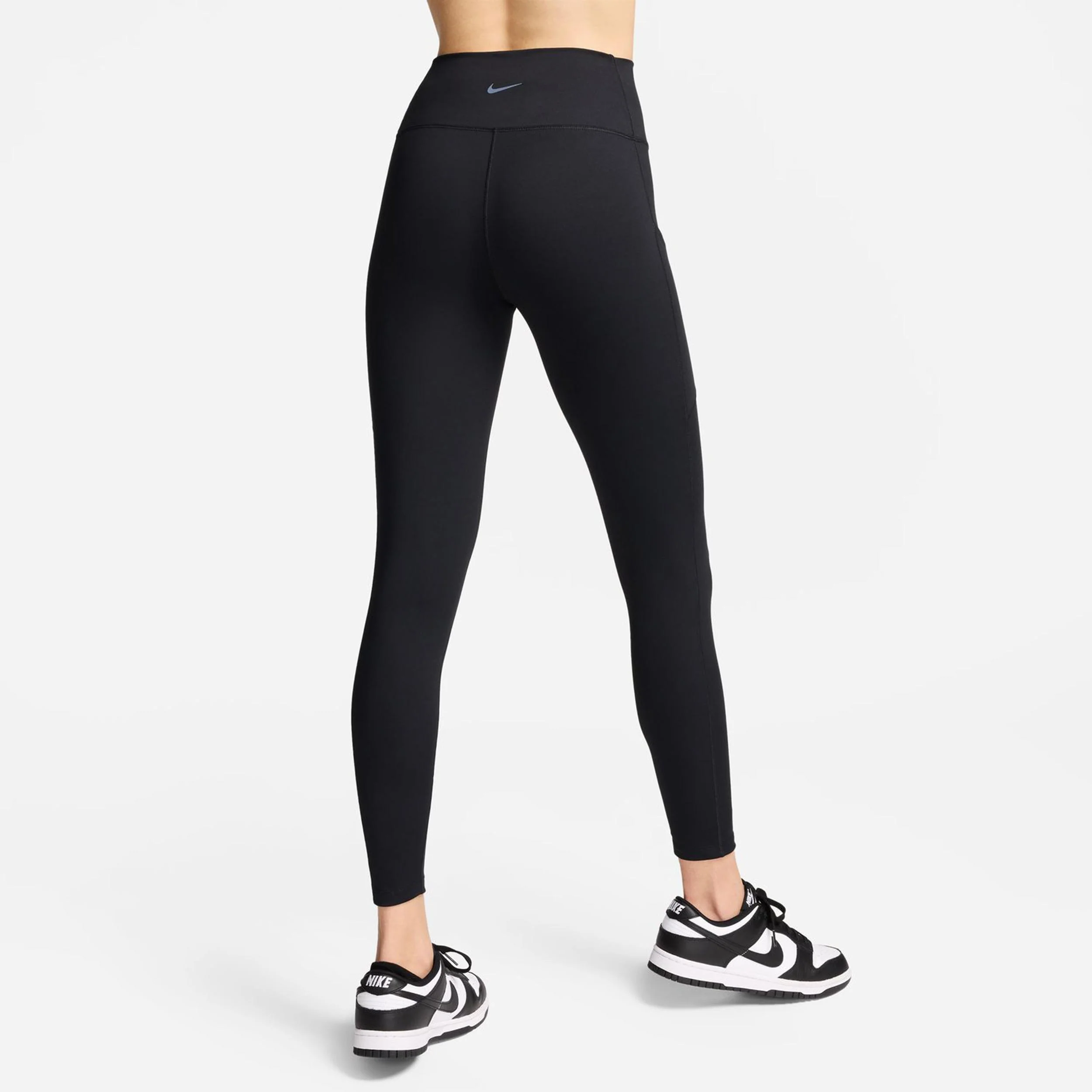 Dri-Fit One High-Waisted 7/8 Pocket Tight Damen-Schwarz - Image 6