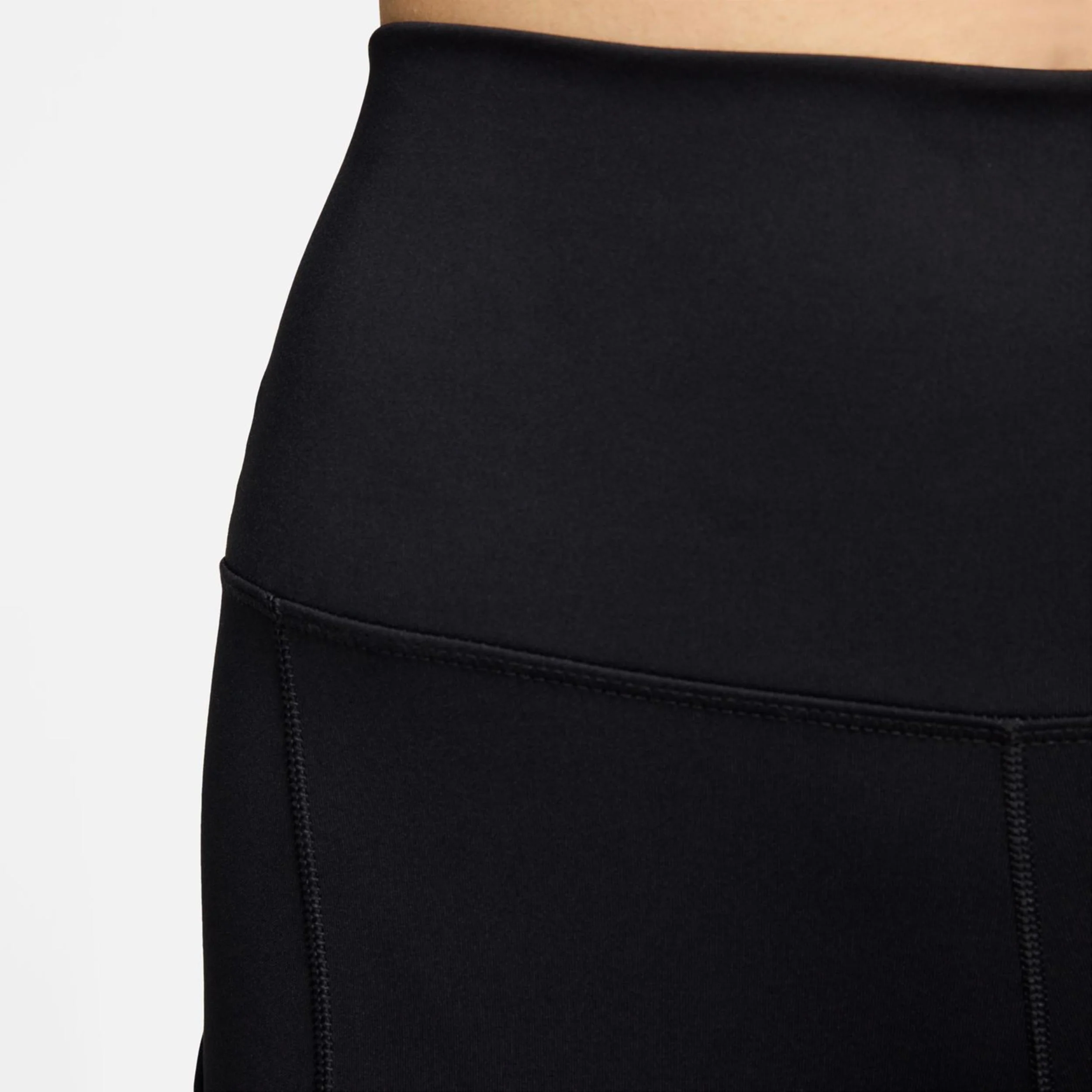 Dri-Fit One High-Waisted 7/8 Pocket Tight Damen-Schwarz - Image 9