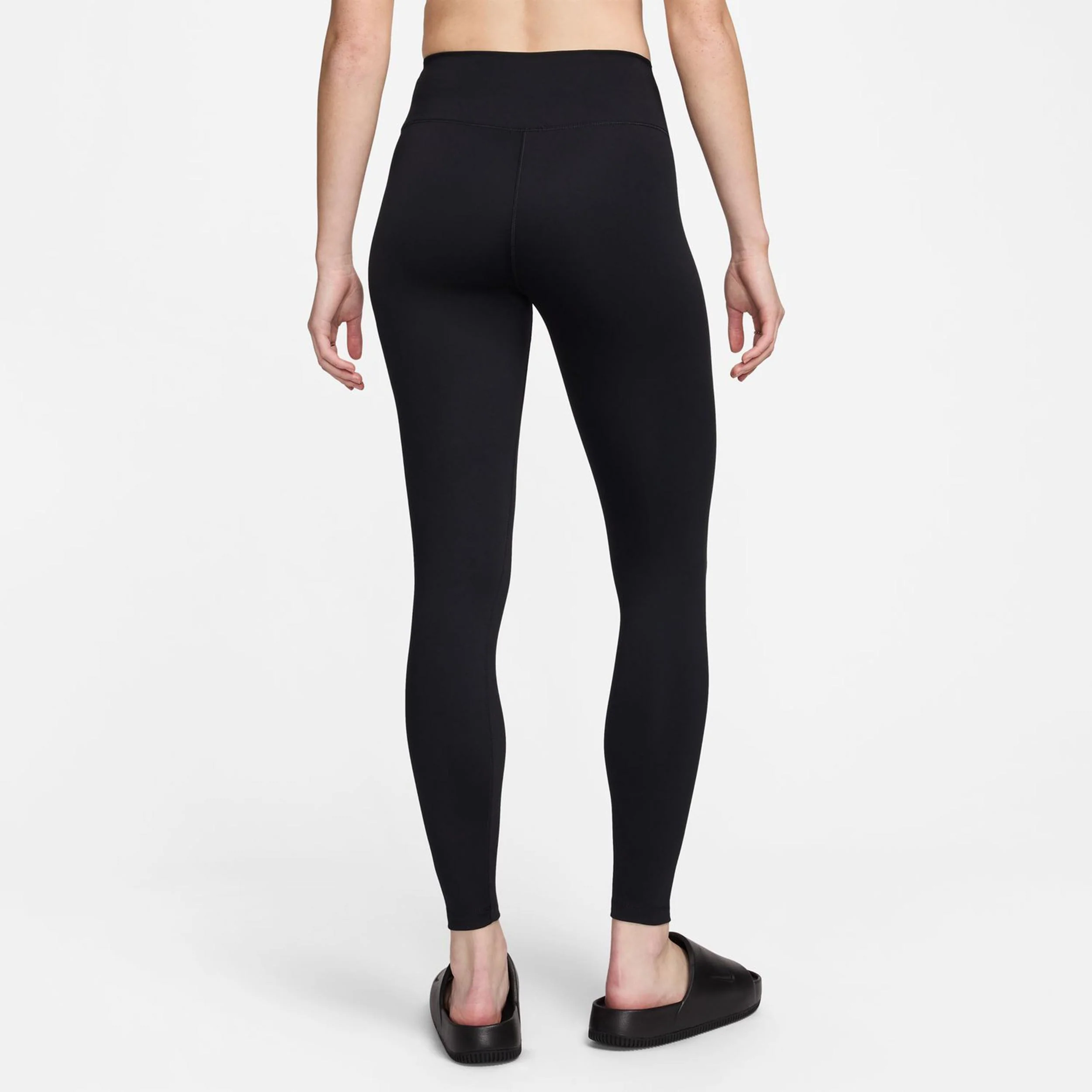 Dri-Fit One High-Waisted Tight Damen-Schwarz - Image 5