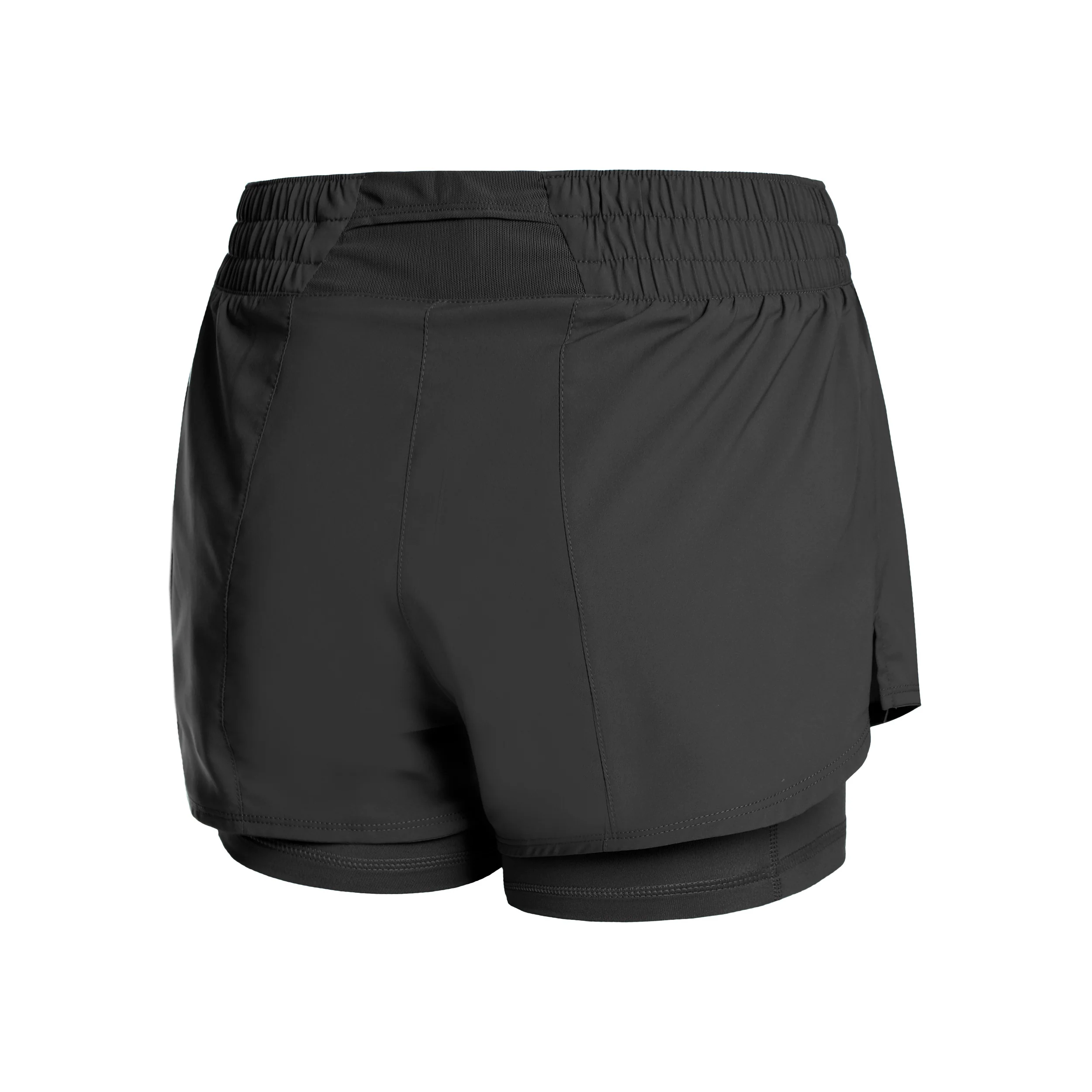 Dri-Fit One MR 2in1 Shorts Damen-Schwarz - Image 2